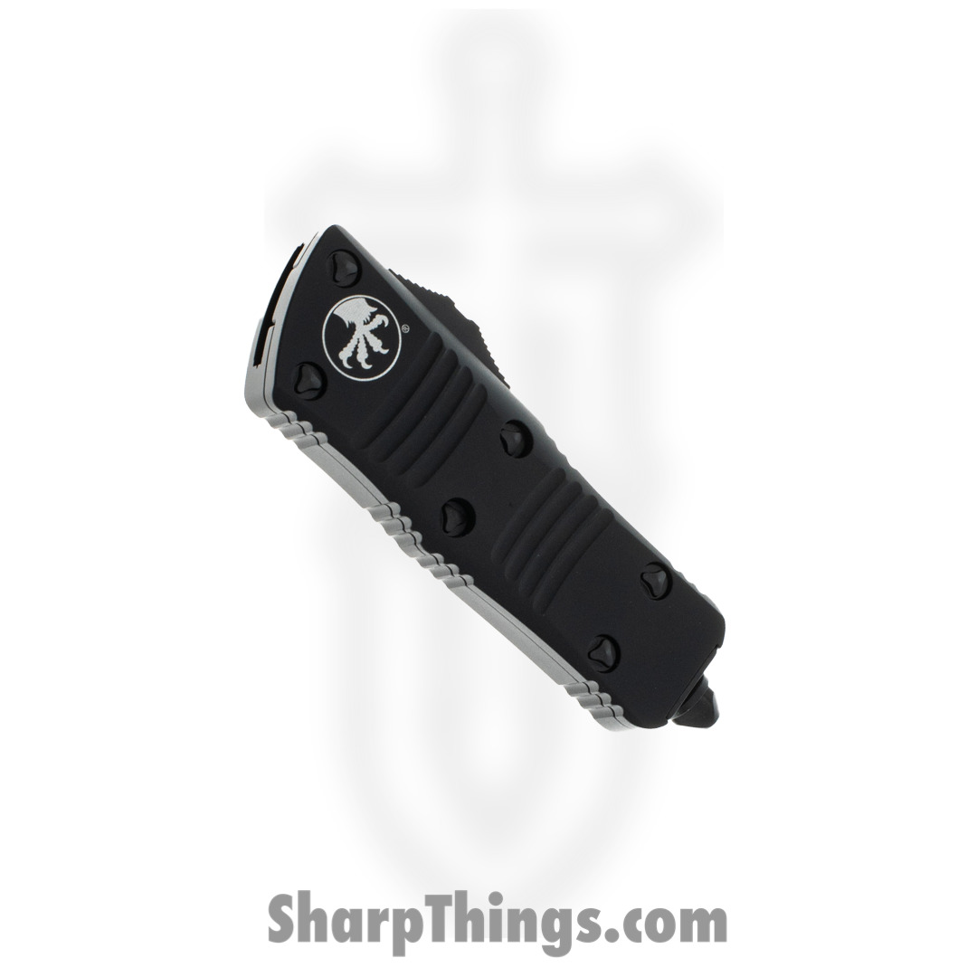 Microtech - 238-1T - Troodon Mini Tactical - OTF Auto - CTS-204P Two Tone Dagger - 6061-T6 Aluminum - Black - Image 3
