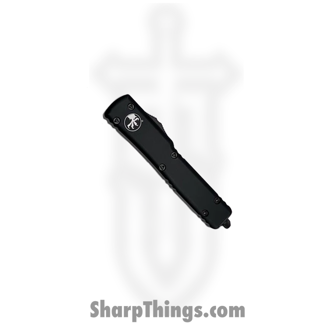 Microtech - 149-3T - UTX-70 Tactical - OTF Auto - Elmax, M390, 204P Two Tone Tanto - 6061-T6 Aluminum - Black - Image 3