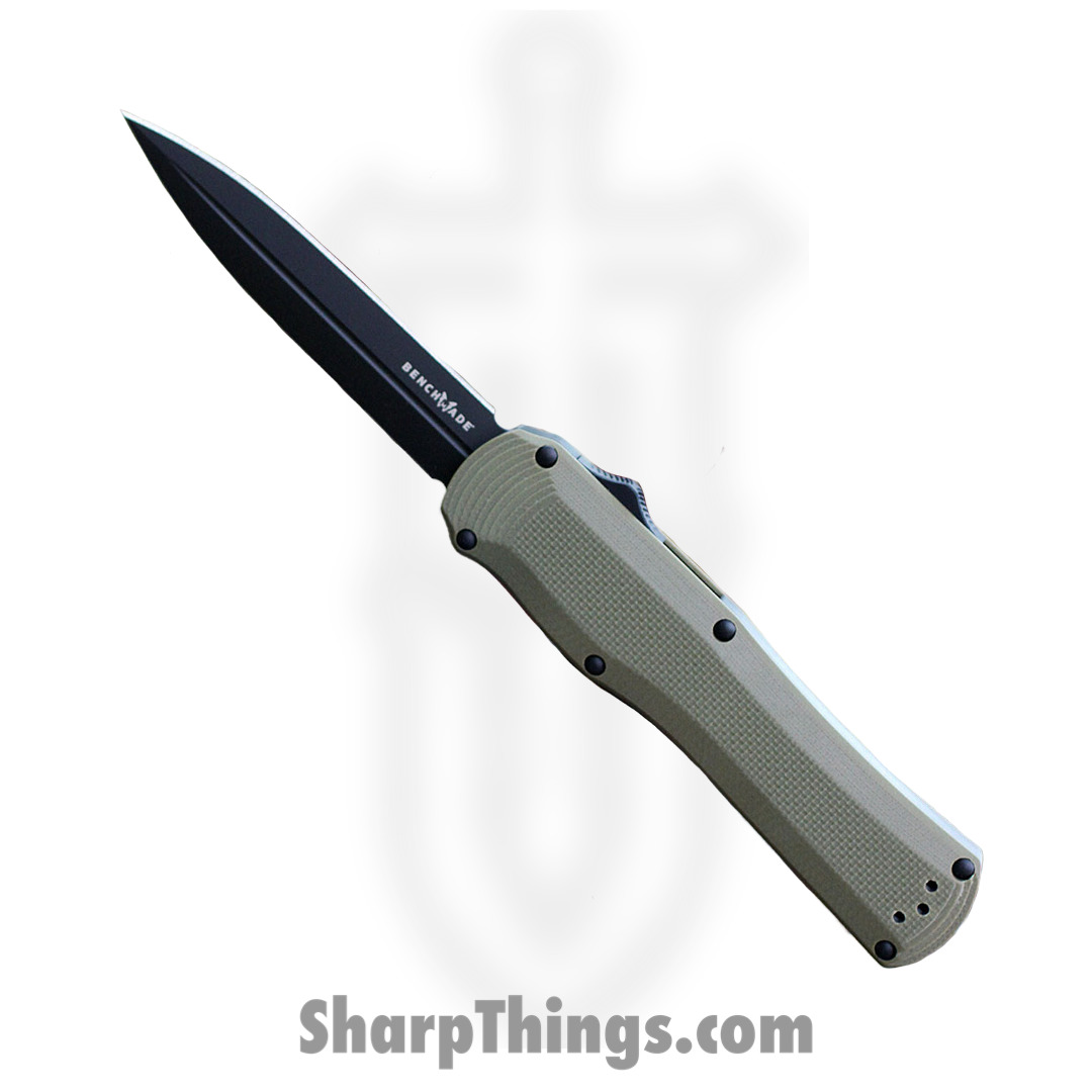 Benchmade - 3400BK-1 - Autocrat - OTF Auto - S30V Coated Dagger - G10 - Green
