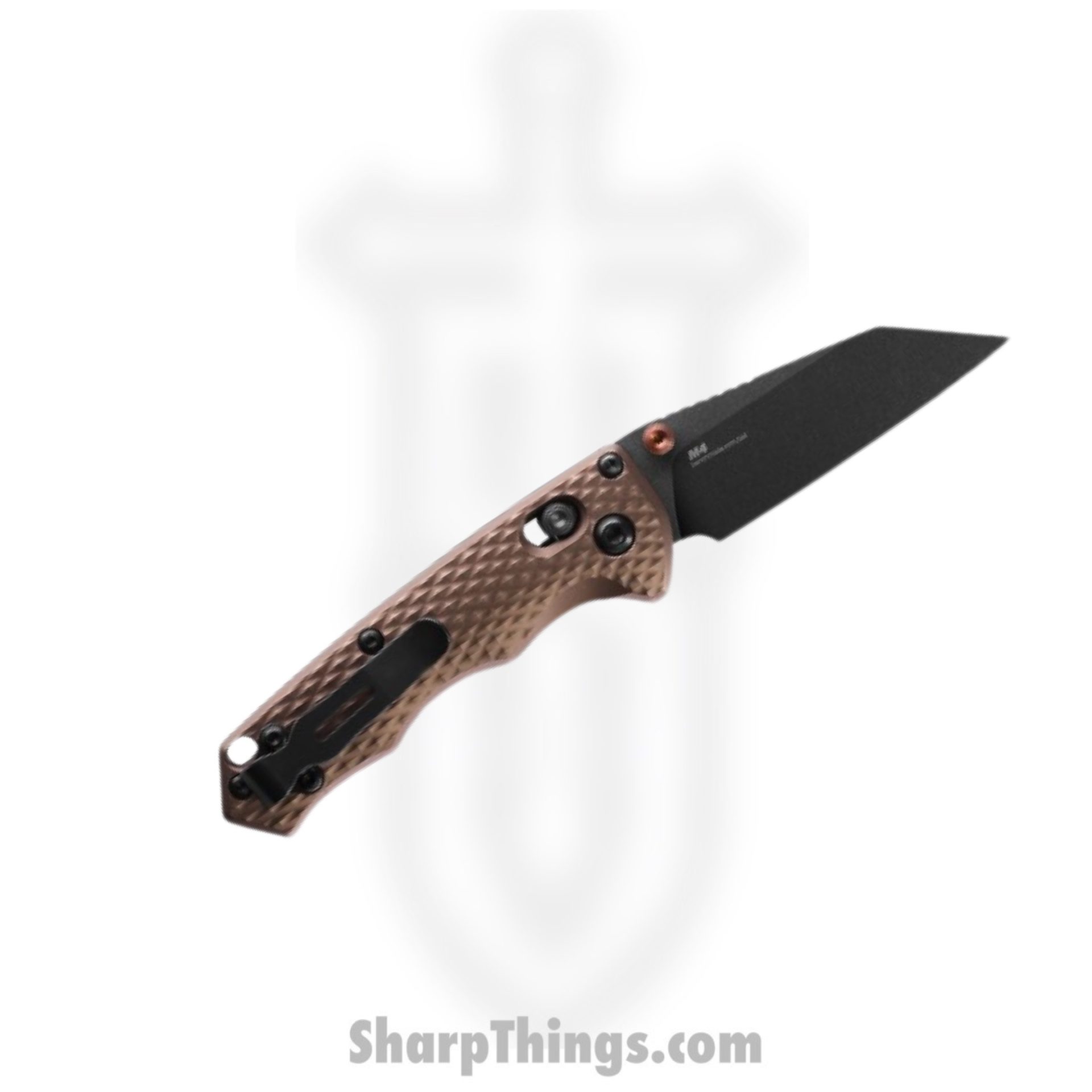 Benchmade - 290BK-1 - Full Immunity - Folding Knife - CPM-M4 Cobalt Black Wharncliffe - Aluminum - Flat Dark Earth - Image 2