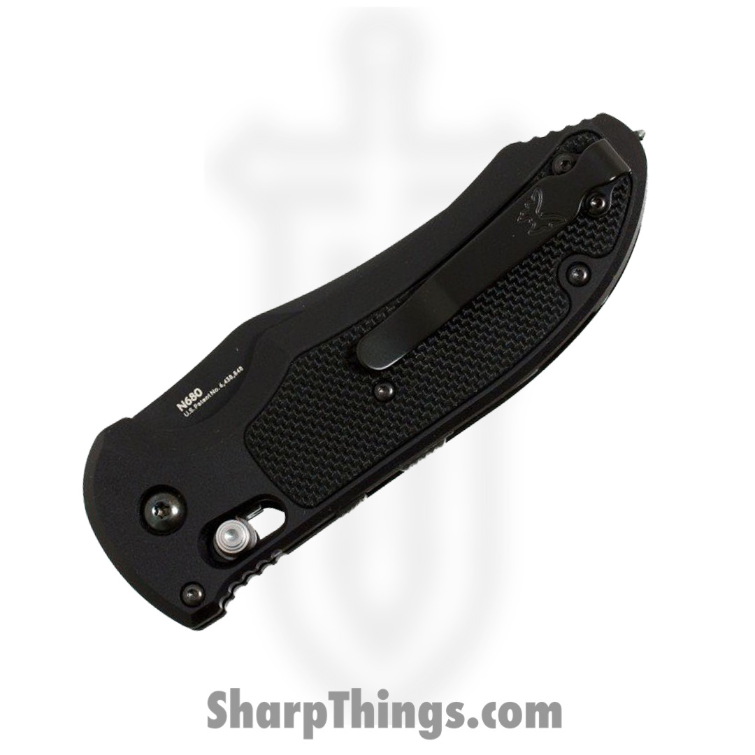 Benchmade - 9170sbk - Auto Triage First Responder Knife - Automatic Knife - N680 Coated P/S Drop Point - G10 - Black - Image 2