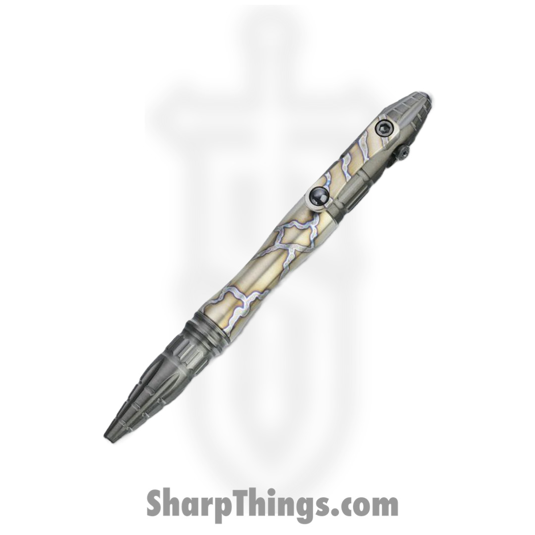 Heretic Knives - H038-DLCFTi - Thoth Modular Pen - DLC Ti with Flamed Ti Barrel - Image 2