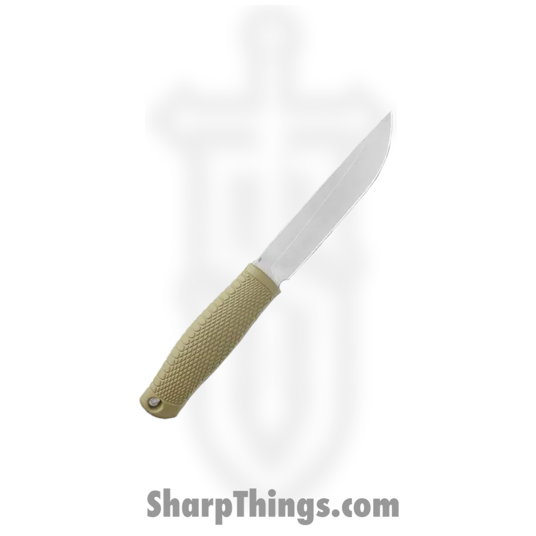 Benchmade - 202 - Leuku - Fixed Blade Knife - CPM 3V Satin Drop Point - Santoprene - Ranger Green - Image 2