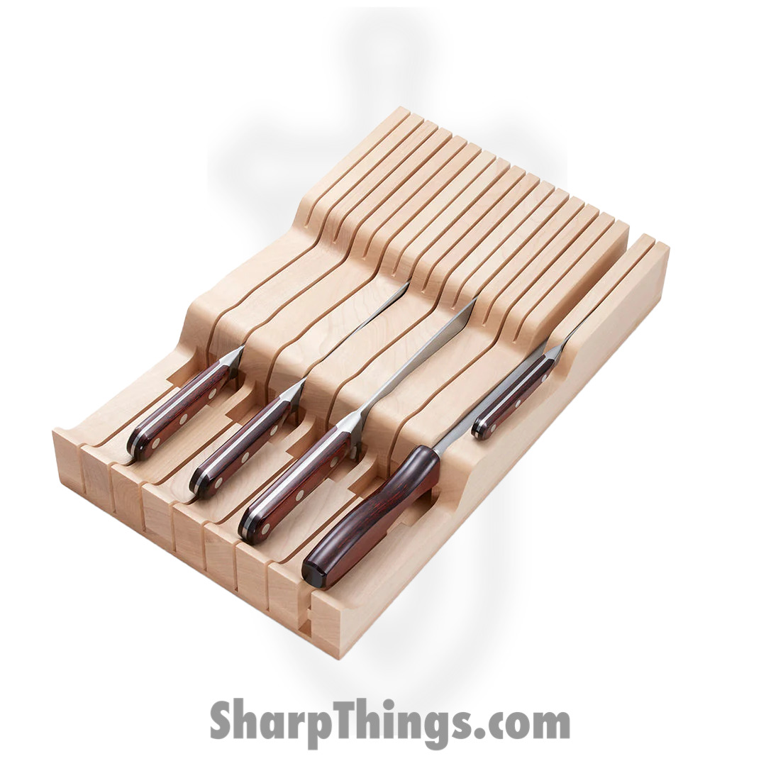 Lamson - 79926 - Lamson Premier Forged Knife 6-Piece In-Drawer Knife Block Set - Sierra