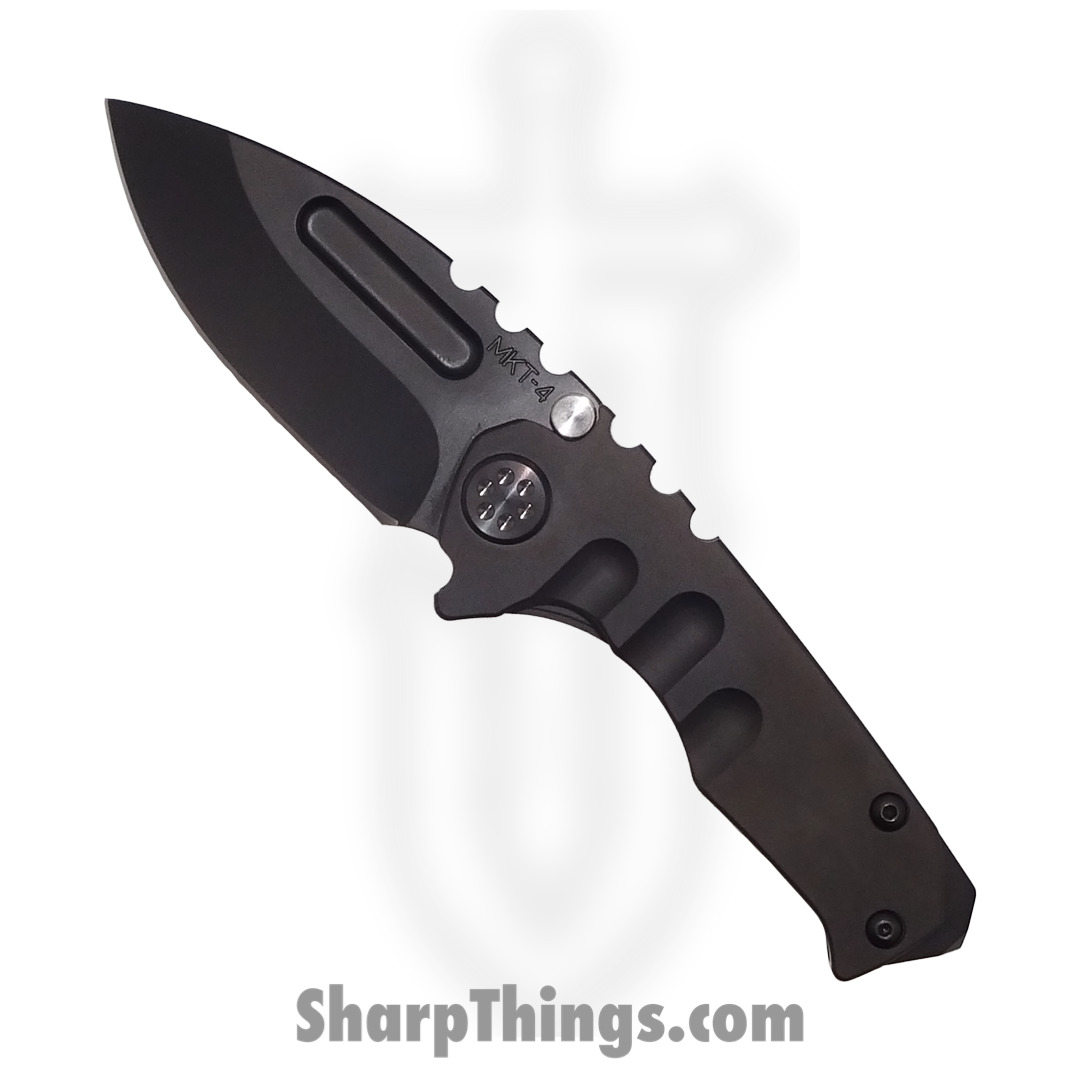 Medford Knife -MK0084PD-30PV-TPCP-BP -Micro"T" -S45VN PVD Drop Point Blade - PVD Handle