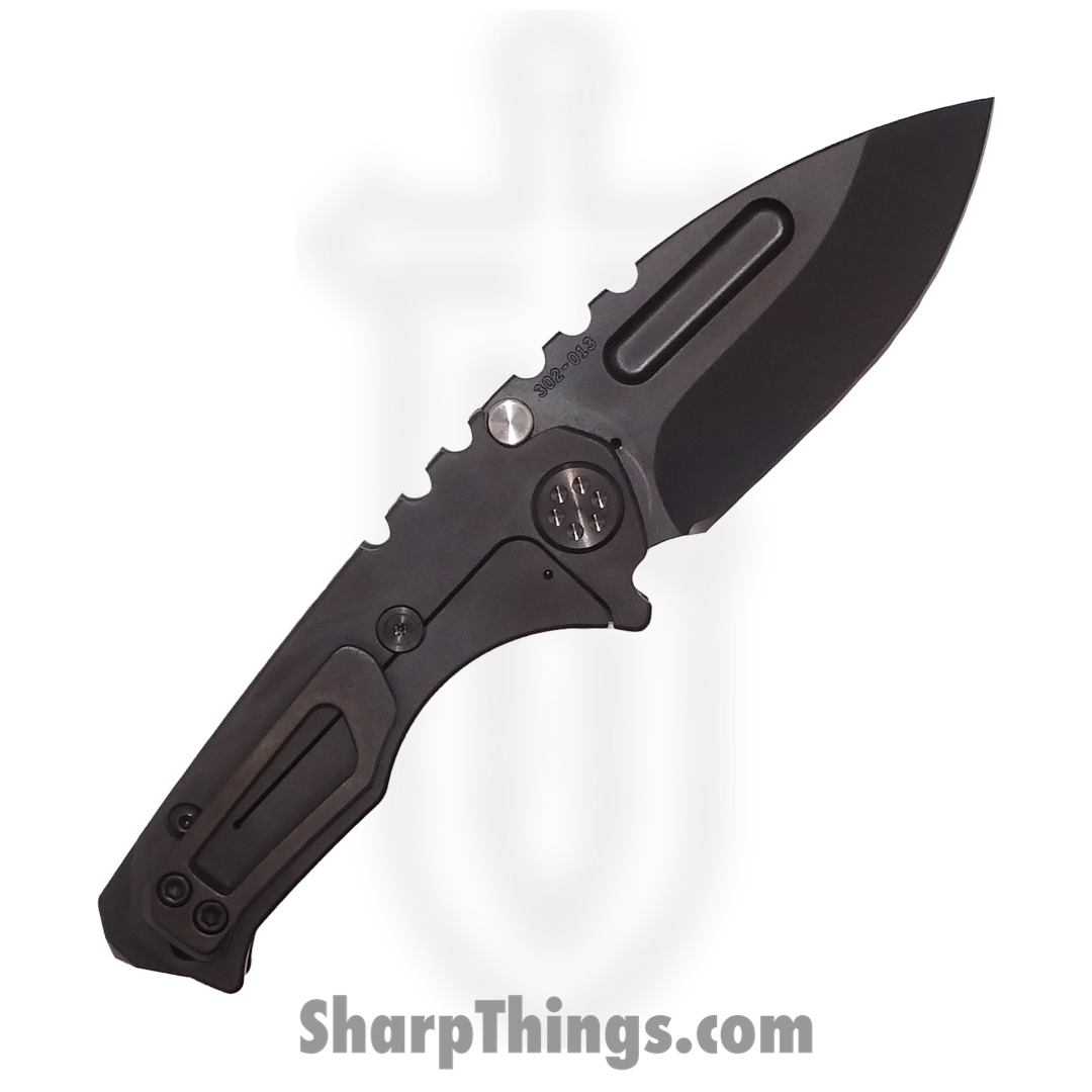 Medford Knife -MK0084PD-30PV-TPCP-BP -Micro"T" -S45VN PVD Drop Point Blade - PVD Handle - Image 4