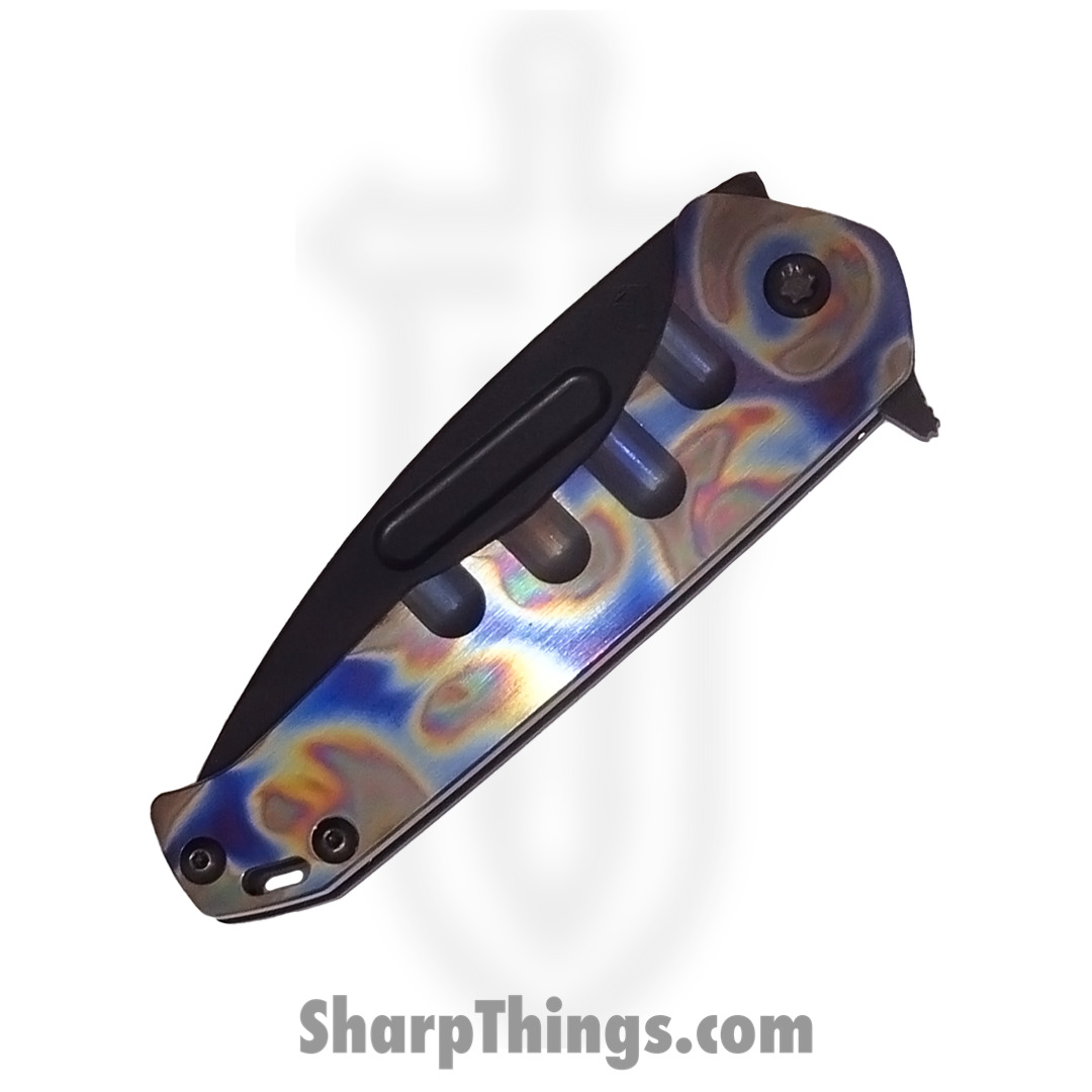 Medford Knife - MKF2084PDT-03PV-TPCP-Q4- Praetorian Slim Flipper - PVD TANTO - S45VN - Faced/Flm Bronze - Image 3