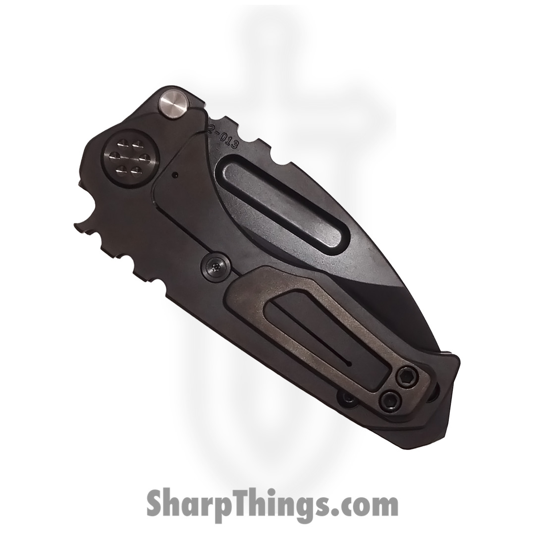 Medford Knife -MK0084PD-30PV-TPCP-BP -Micro"T" -S45VN PVD Drop Point Blade - PVD Handle - Image 2