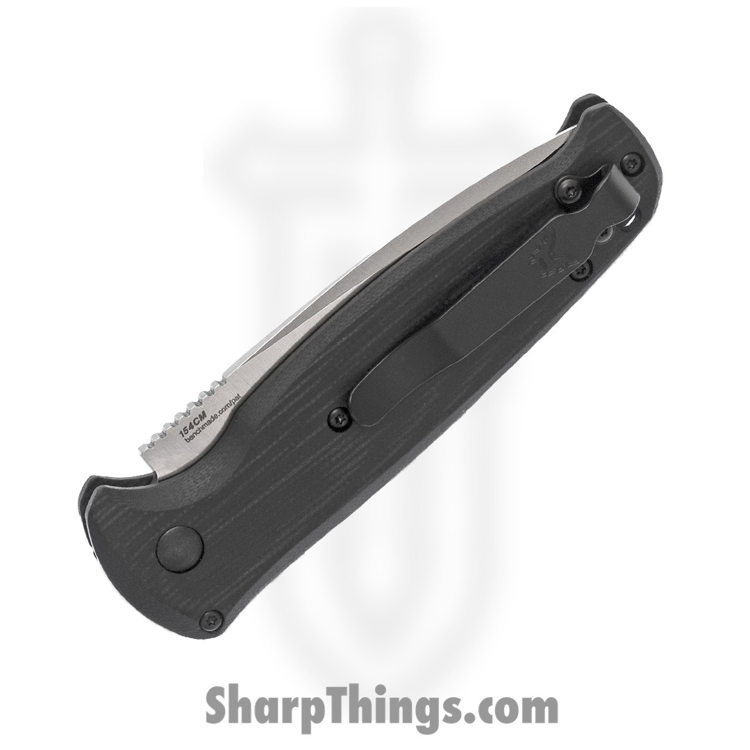 Benchmade - 4300 - Composite Lite (CLA) - Automatic Knife - 154CM Stonewash Drop Point - G10 - Black - Image 3