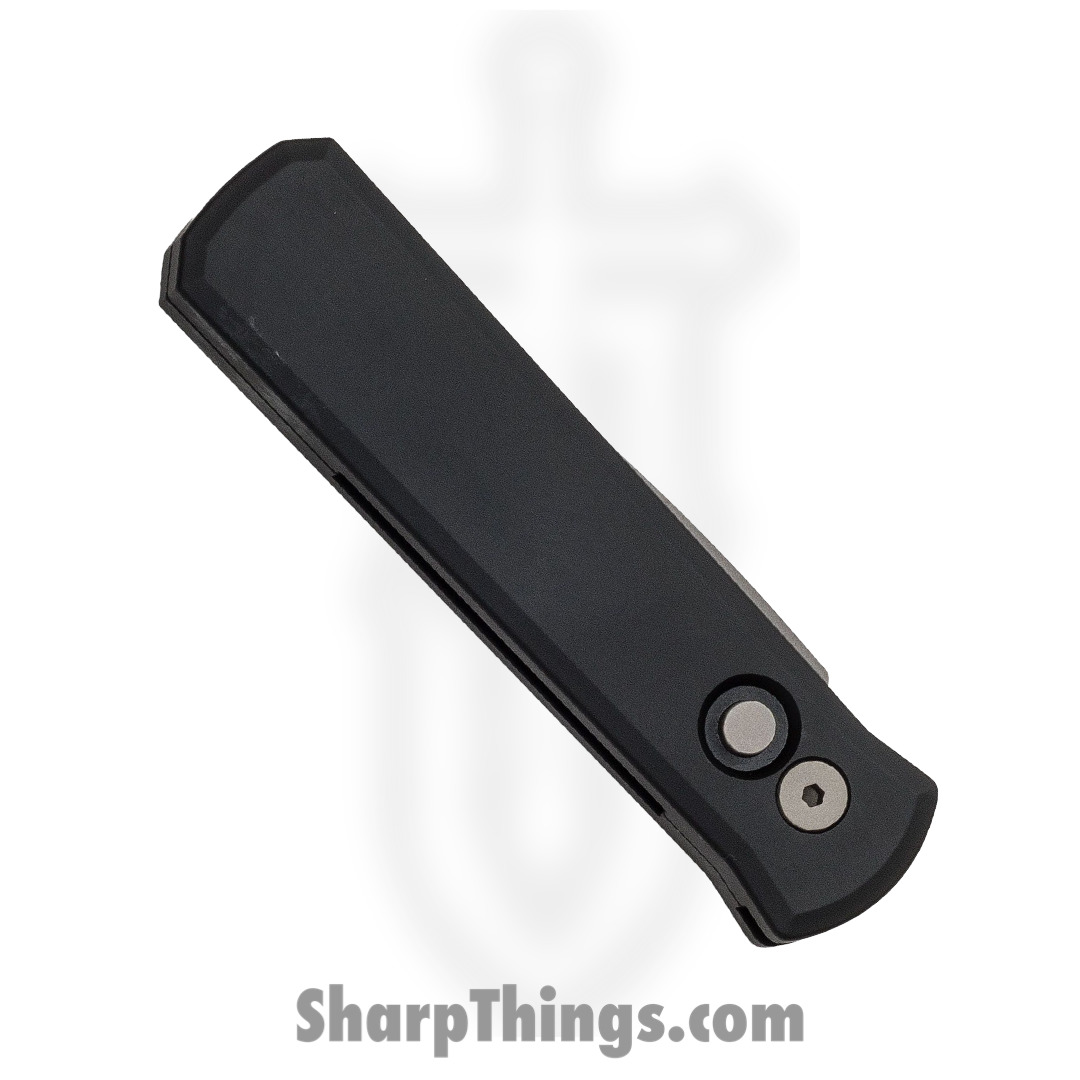 ProTech - 720 - Godson - Automatic Knife - 154CM Bead Blasted Spear Point - 6061-T6 Aluminum - Black - Image 2