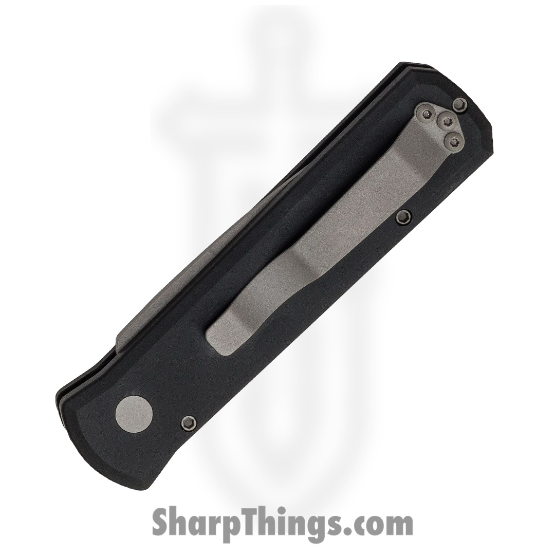 ProTech - 720 - Godson - Automatic Knife - 154CM Bead Blasted Spear Point - 6061-T6 Aluminum - Black - Image 3