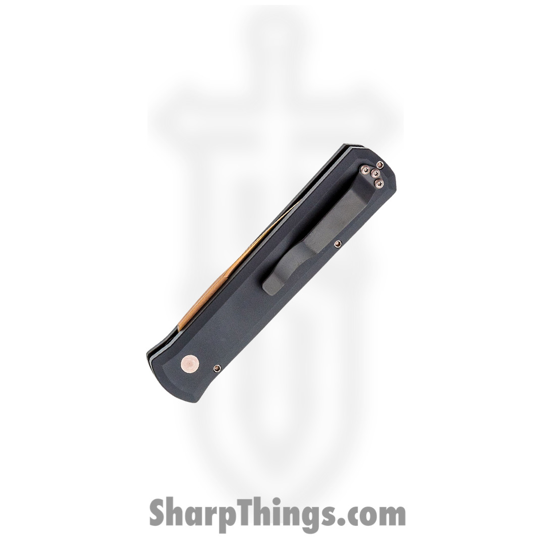 ProTech - 921-RG - Godfather - Automatic Knife - 154CM Coated Spear Point - Aluminum - Black/Rose Gold - Image 3