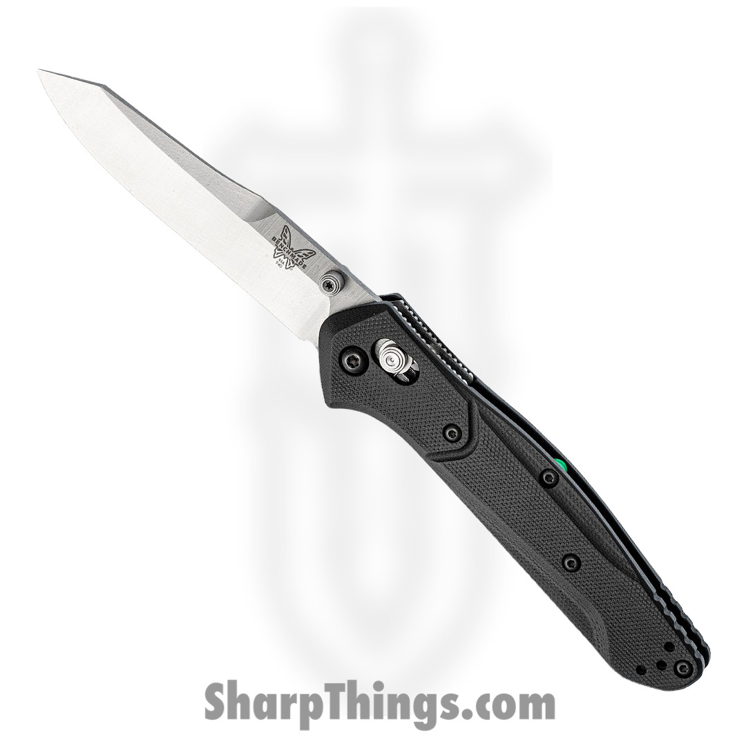 Benchmade - 940-2 - Osborne - Folding Knife - S30V Satin Reverse Tanto - G10 - Black