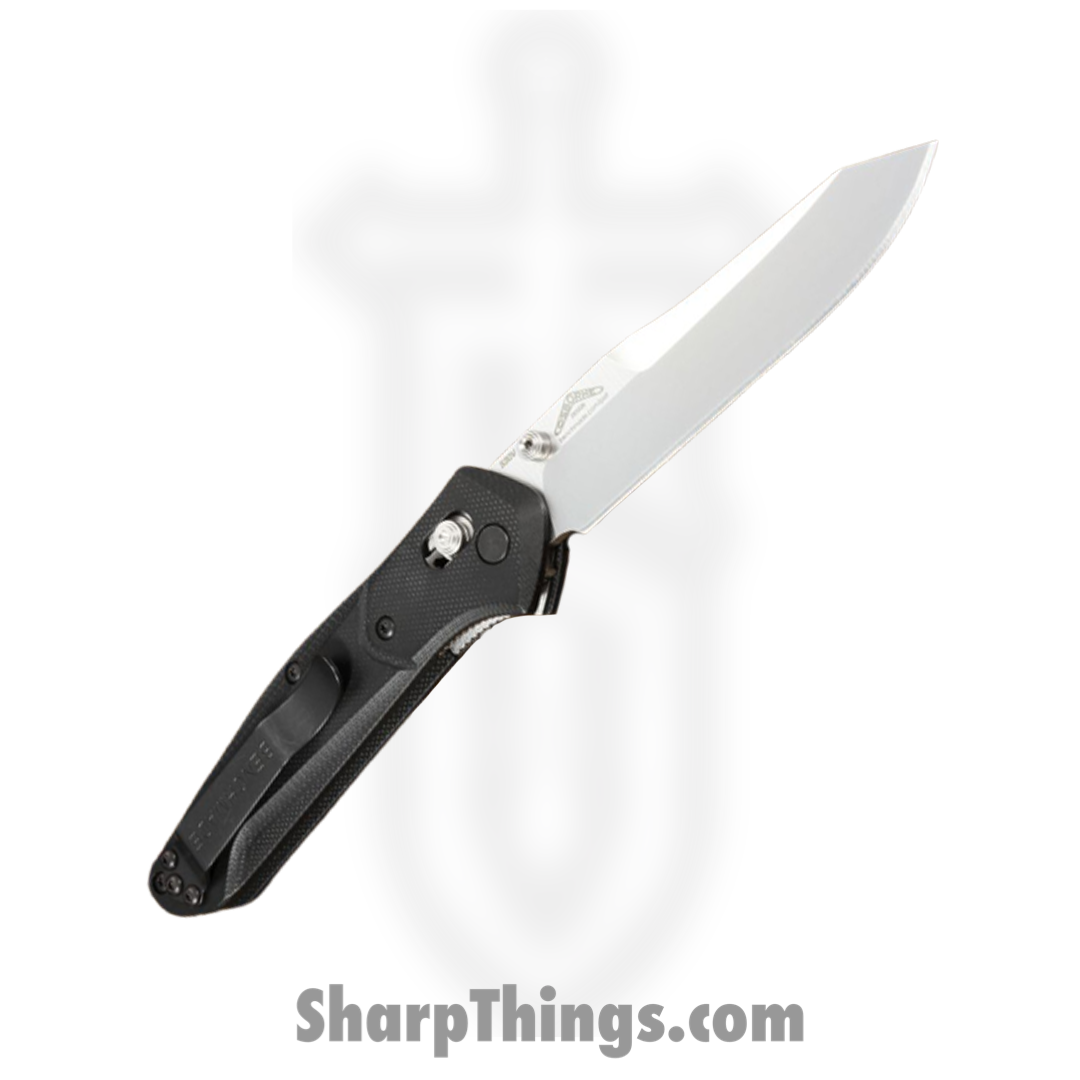 Benchmade - 940-2 - Osborne - Folding Knife - S30V Satin Reverse Tanto - G10 - Black - Image 2