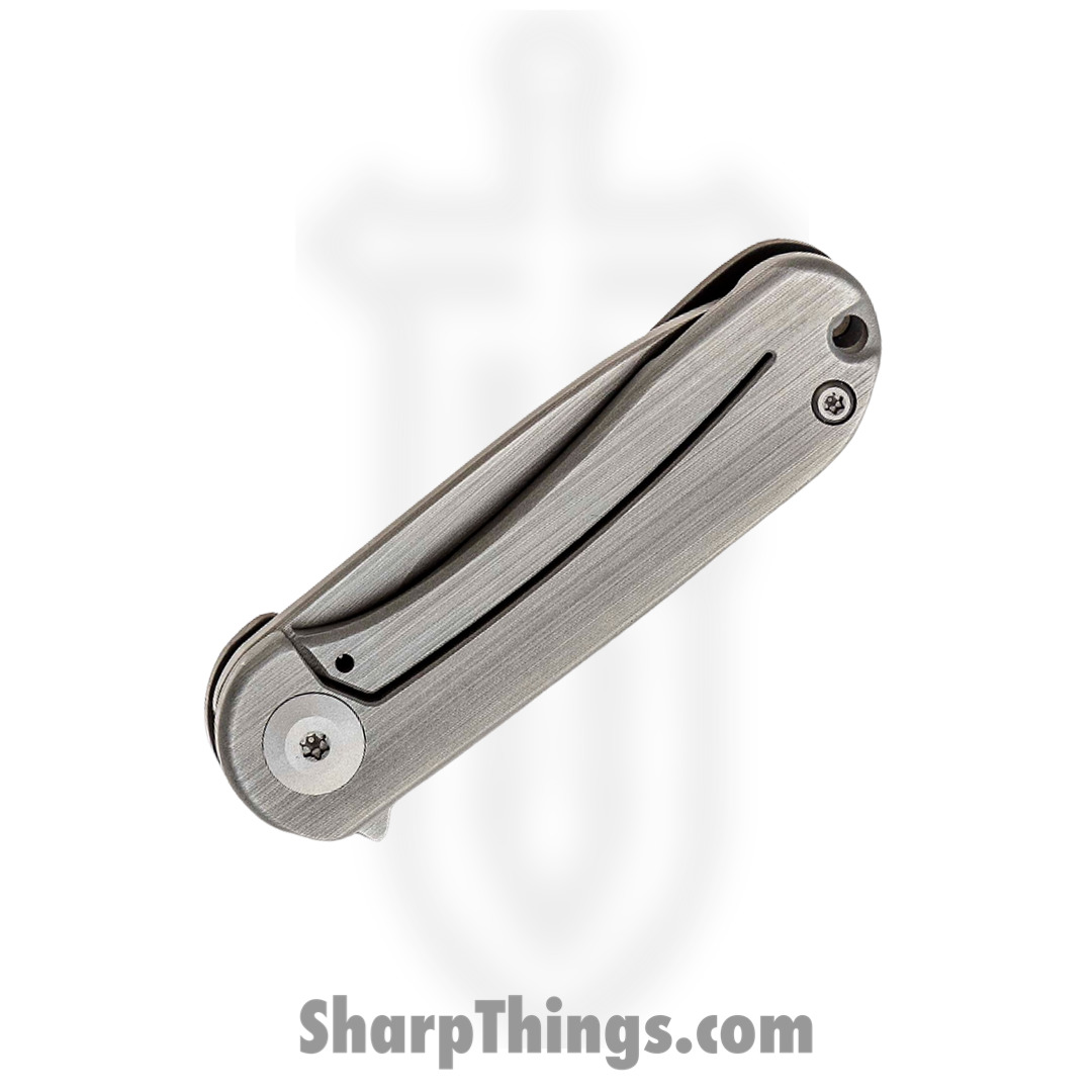 Civivi - CIVC18062Q1 - Mini Elementum - Framelock Flipper - 14C28N Hand Rubbed Brass - Brass - Image 4