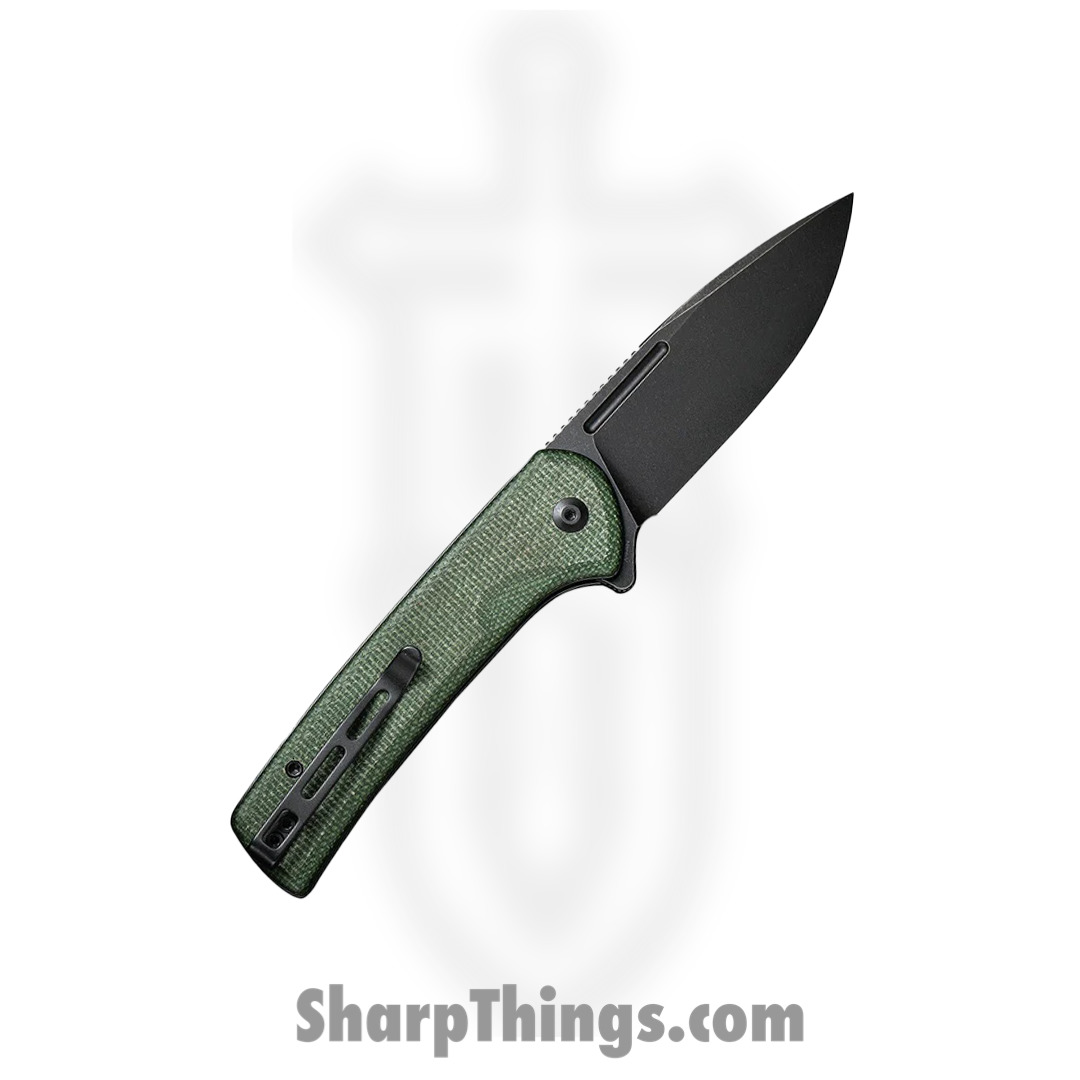 Civivi - CIVC210062 - Conspirator Button Lock - Nitro V Micarta - Green - Image 2