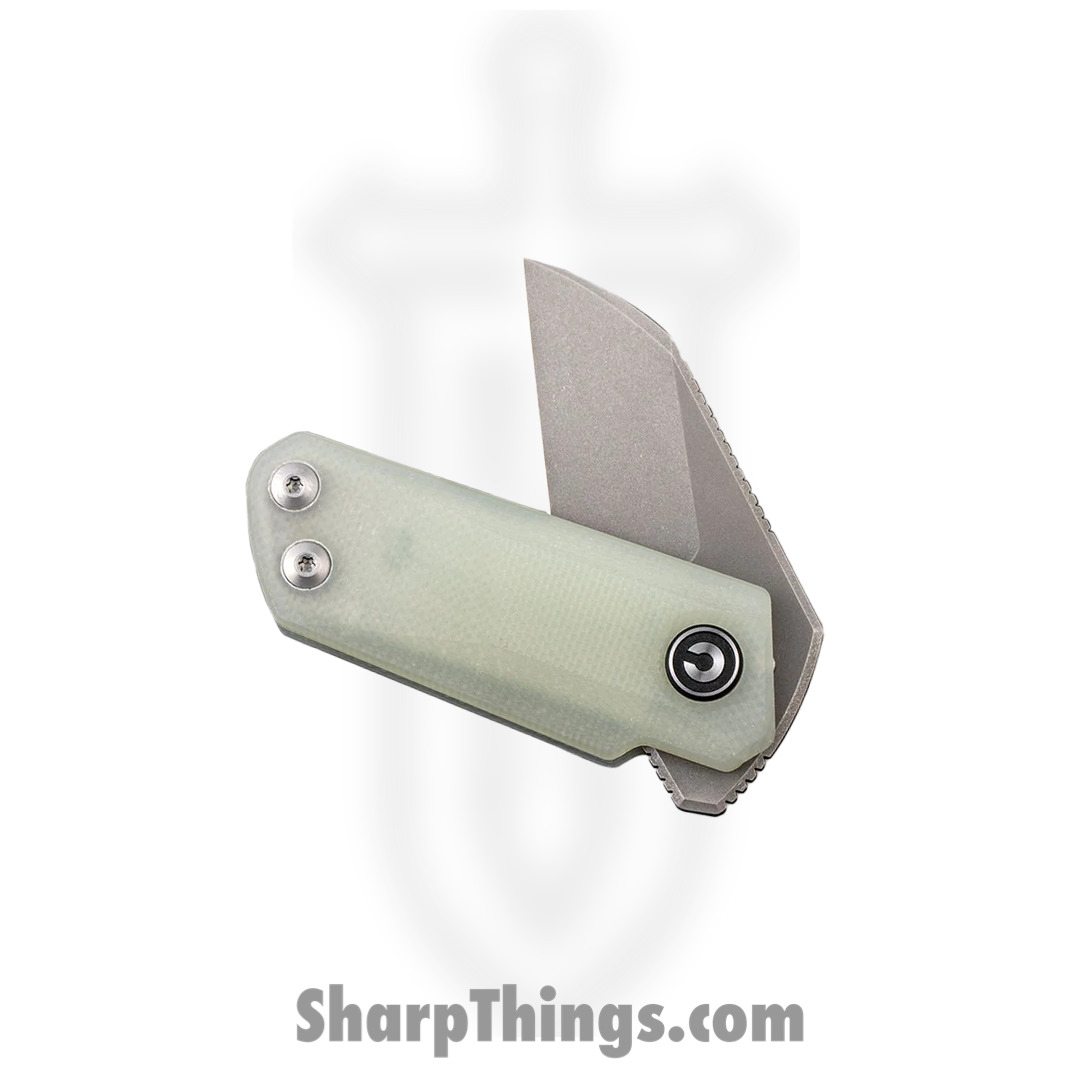 Civivi - Ki-V - CIVC2108A - Folder Knife - 9Cr18MoV - Jade G10 - Stonewash blade - Image 5