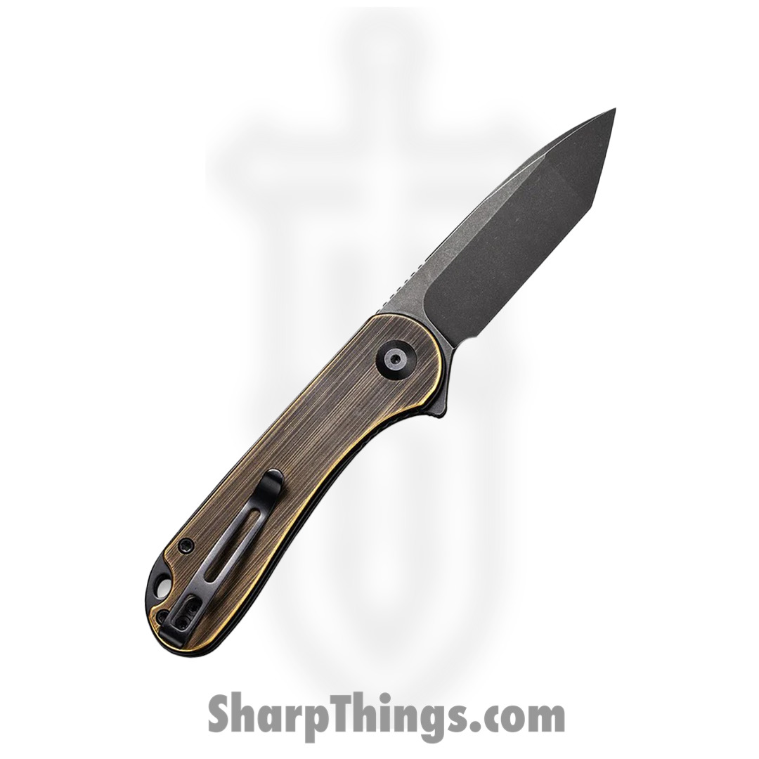 Civivi - Elementum - CIVC907TA - Tanto Linerlock Folding Knife - D2 Rubbed Brass - Image 2