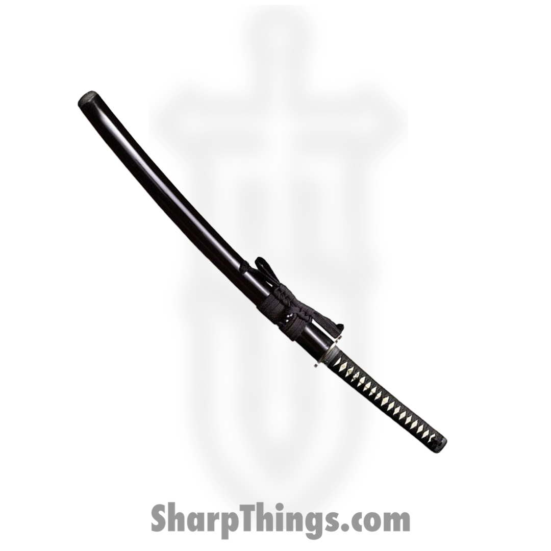 Cold Steel - CS-88BCK - Warrior Series Chisa Katana - 1055 Carbon - Ray Skin - Black - Image 2