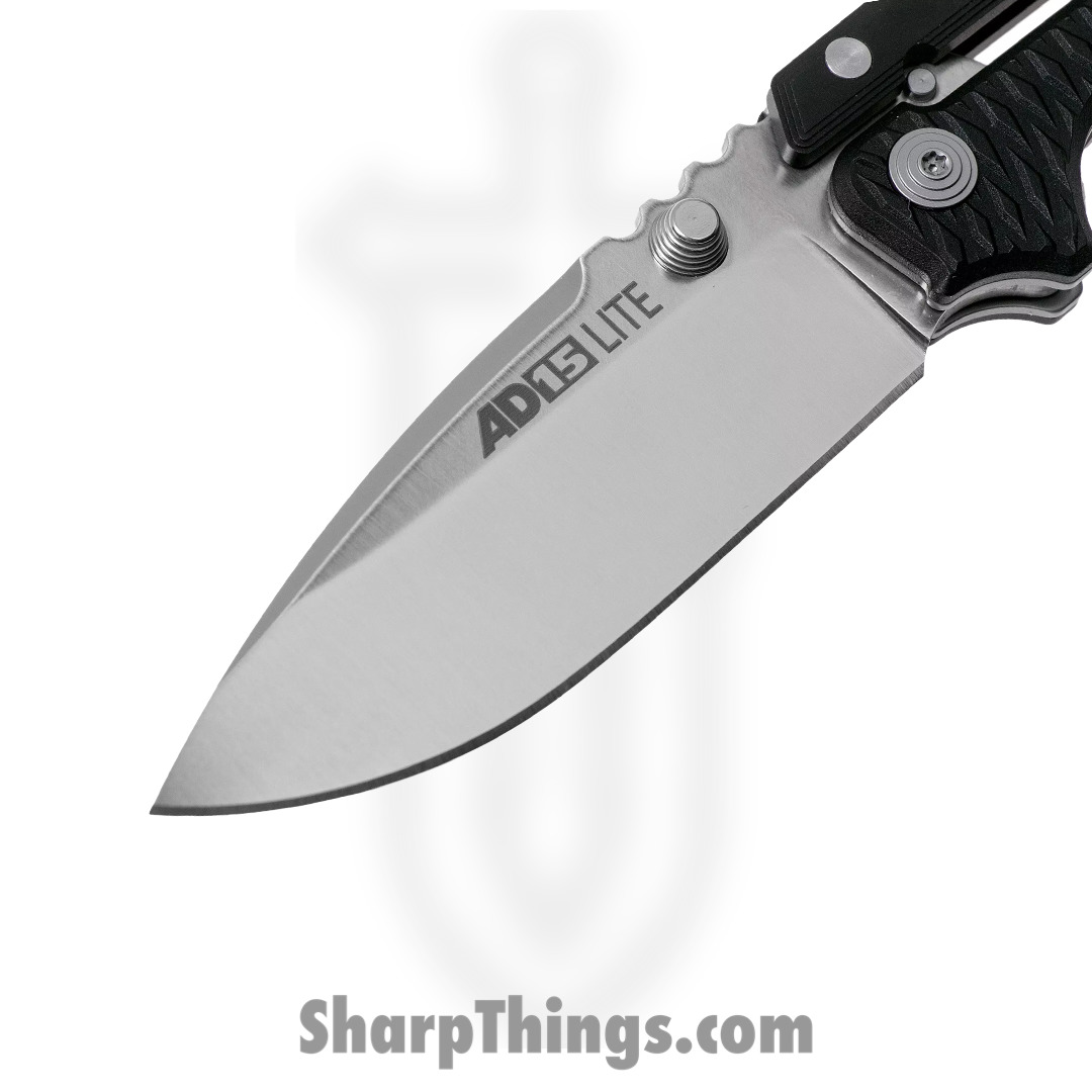 Cold Steel - CS58SQL - AD-15 Lite - Folding Knife - AUS-10A Satin Drop Point - Griv-Ex - Black - Image 5