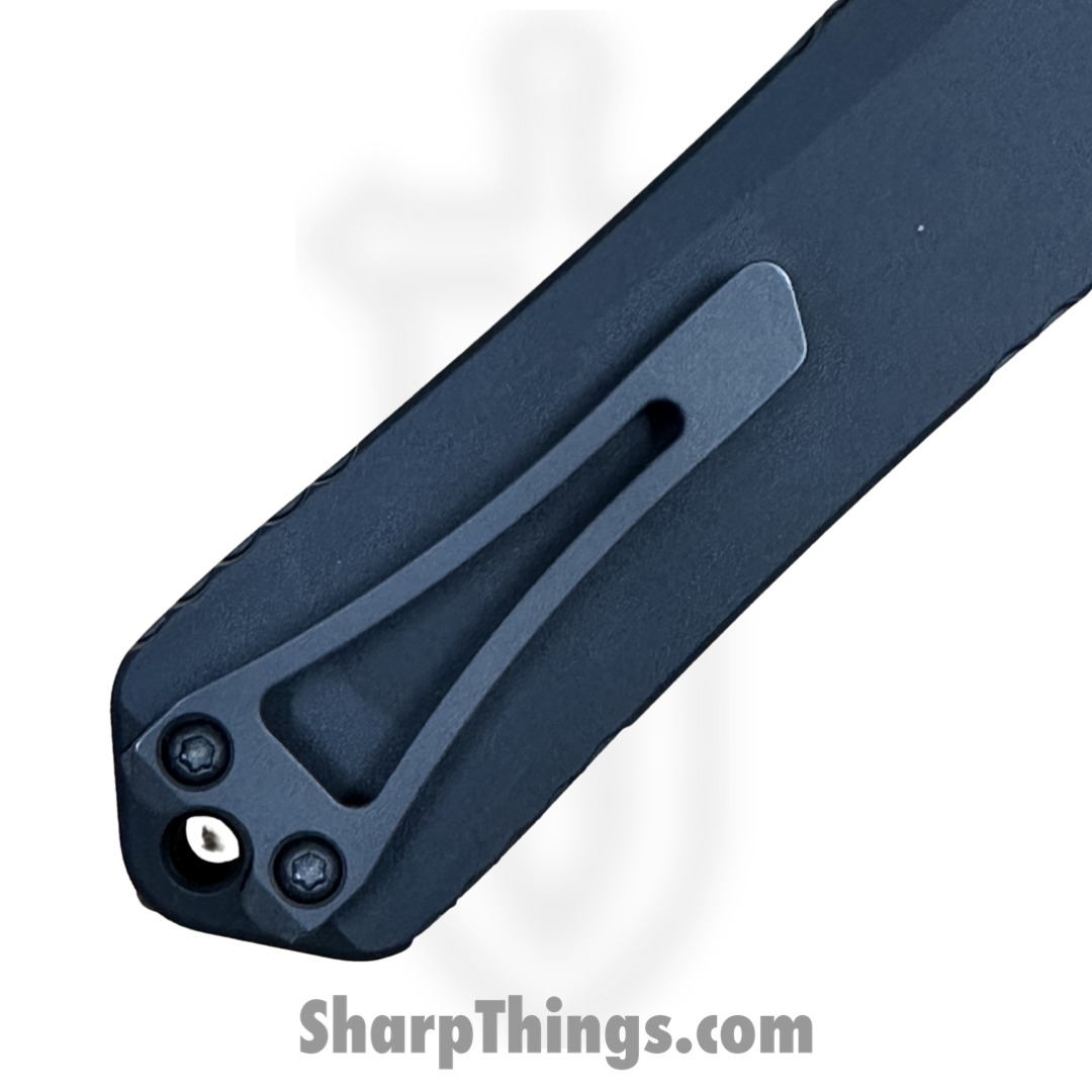 Heretic Knives - H031-6A-PRED - Manticore X Predator - OTF Auto - Magnacut Coated Tanto - 6061-T6 Aluminum/Engraved Logo - Black/Red - Image 9