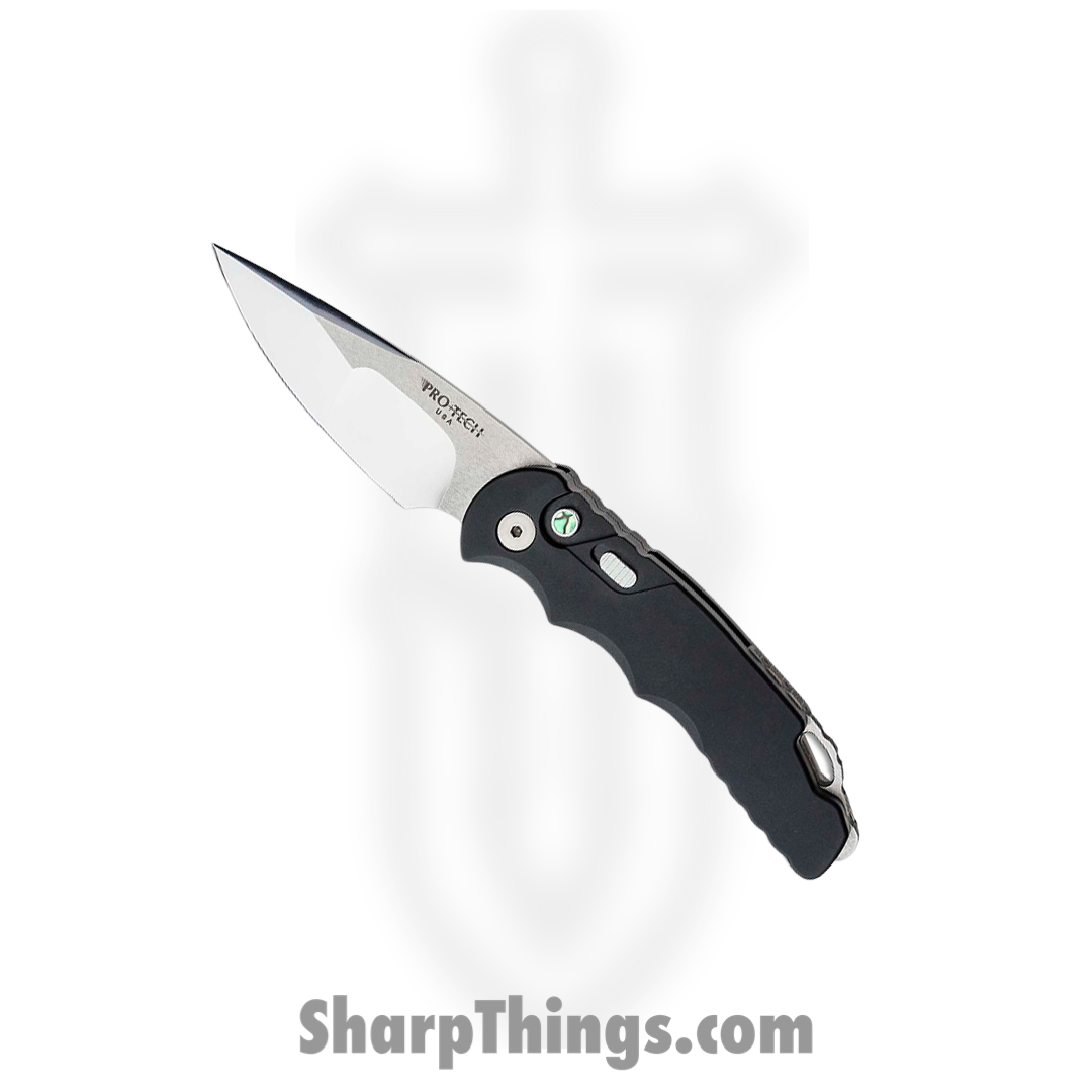 ProTech - T5450 - TR-5 Custom - Automatic Knife - S35VN Polished Drop Point - Aluminum - Black