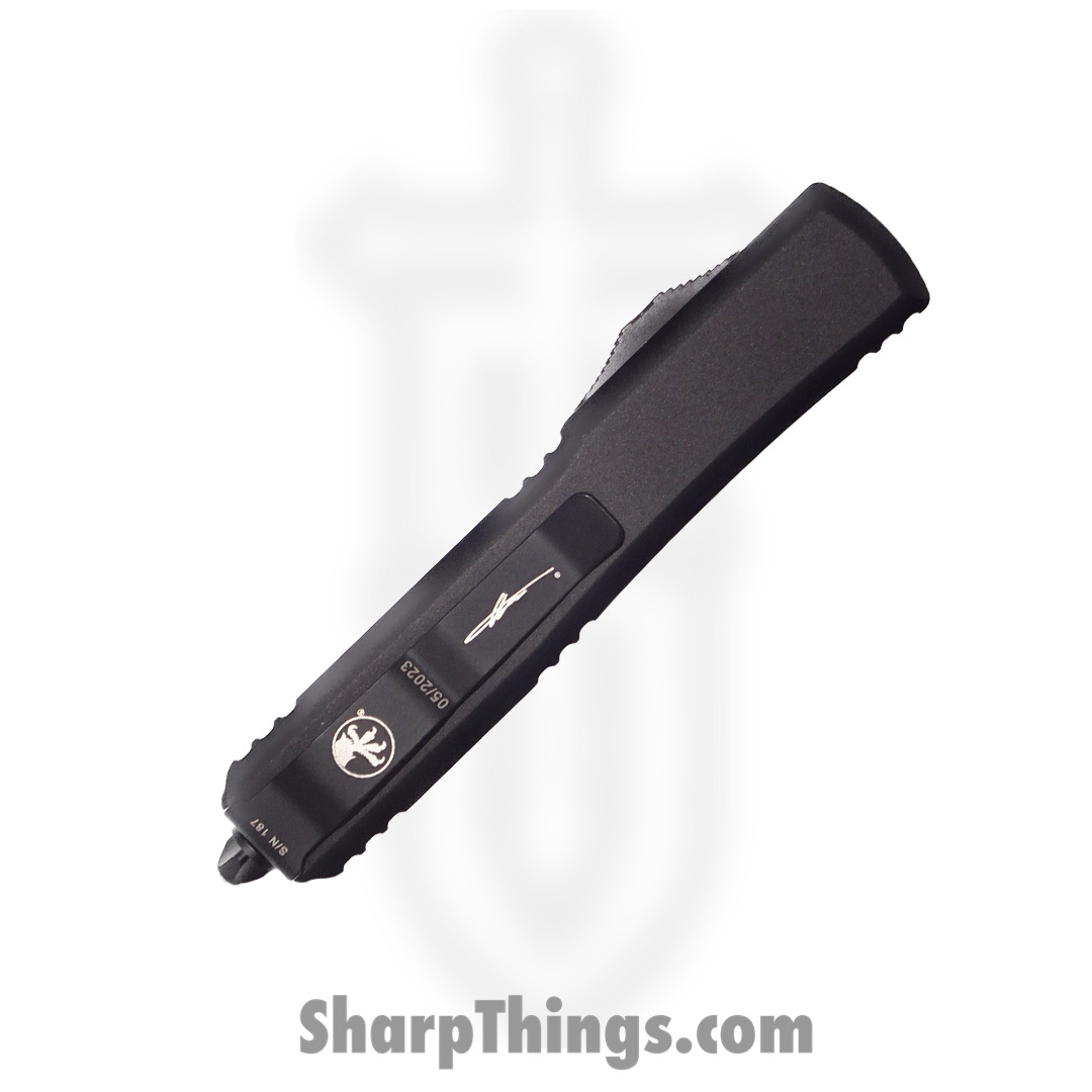 Microtech - 121-1FRGTTAS - Ultratech Tactical Signature Series - OTF Auto - 121-1FRGTTAS Ultratech Tactical Signature Series OTF Auto - G10/Aluminum - Tan/Black - Image 4