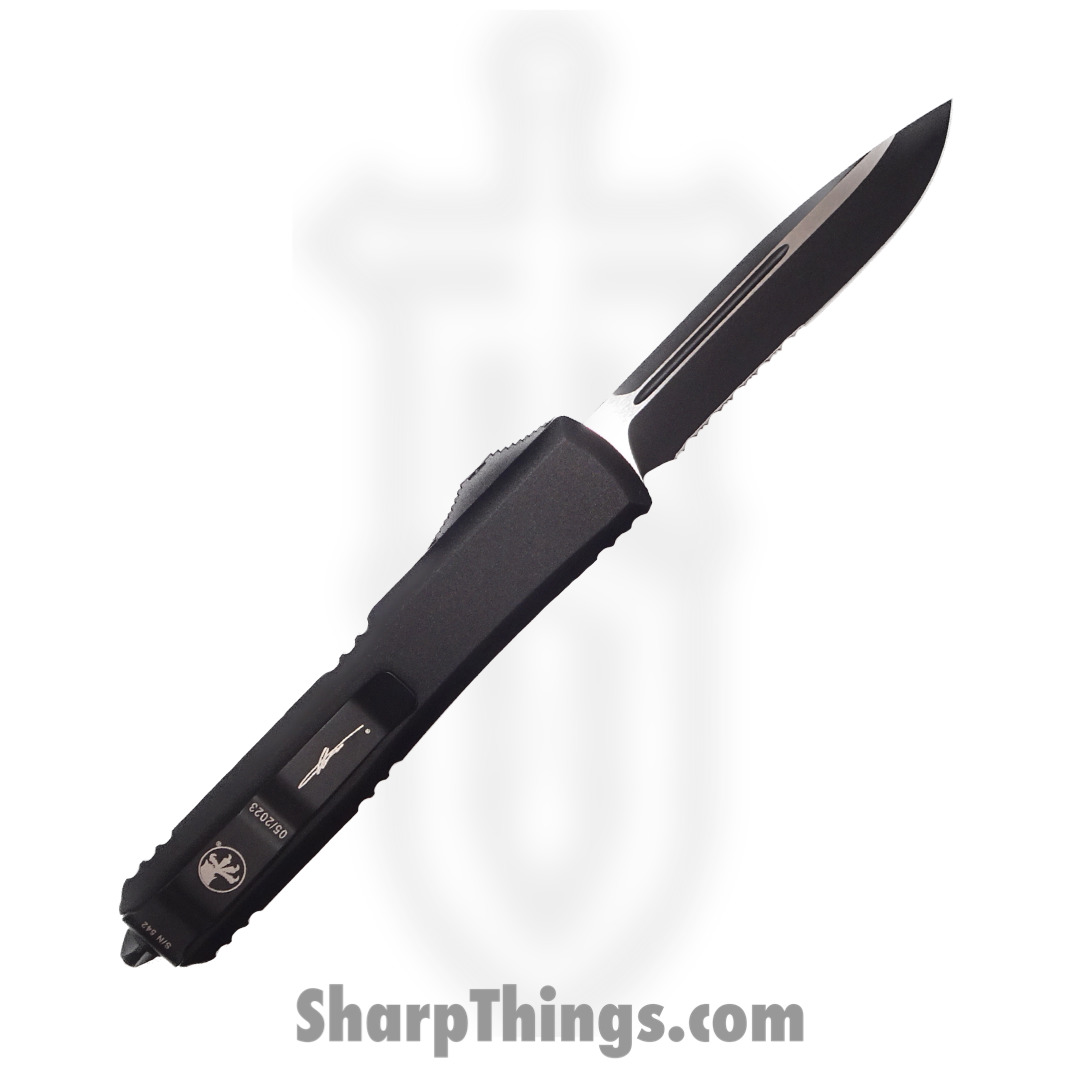 Microtech - 121-2FRGTODS - Ultratech Signature Series Tactical Frag - OTF Auto - 121-2FRGTODS Ultratech Signature Series Tactical Frag OTF Auto - G10/Aluminum - OD Green/Black - Image 2