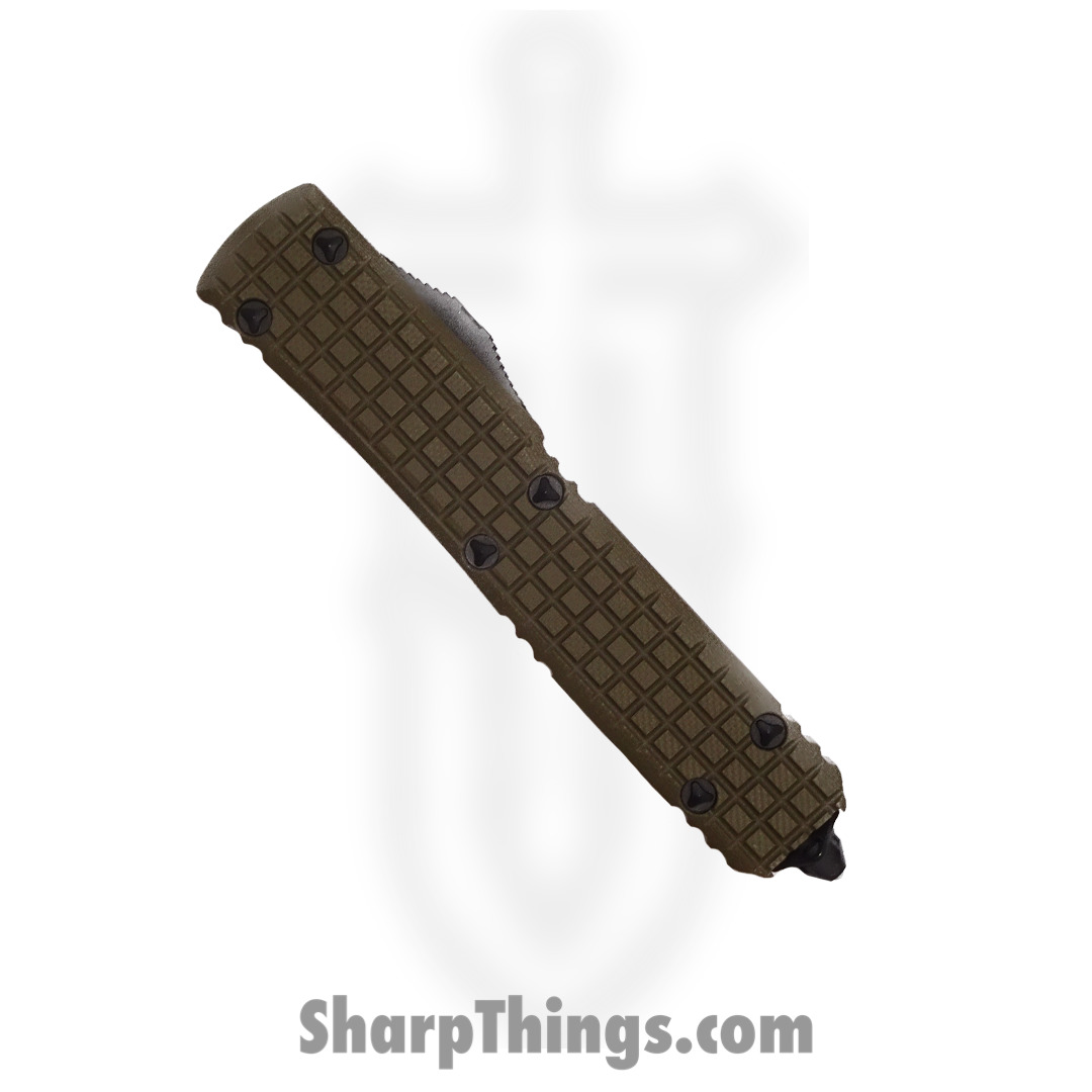 Microtech - 121-2FRGTODS - Ultratech Signature Series Tactical Frag - OTF Auto - 121-2FRGTODS Ultratech Signature Series Tactical Frag OTF Auto - G10/Aluminum - OD Green/Black - Image 3