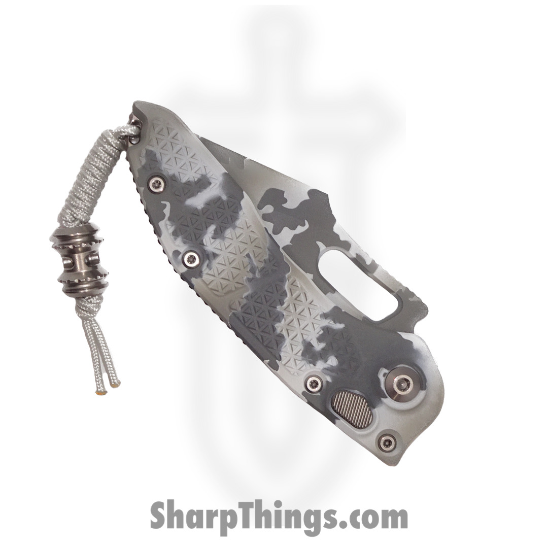 Microtech - 169-3ACS - Stitch Artic Camo - Automatic Knife - 169-3ACS Stitch Artic Camo Automatic Knife - 6061-T6 Aluminum - Arctic Camo - Image 3