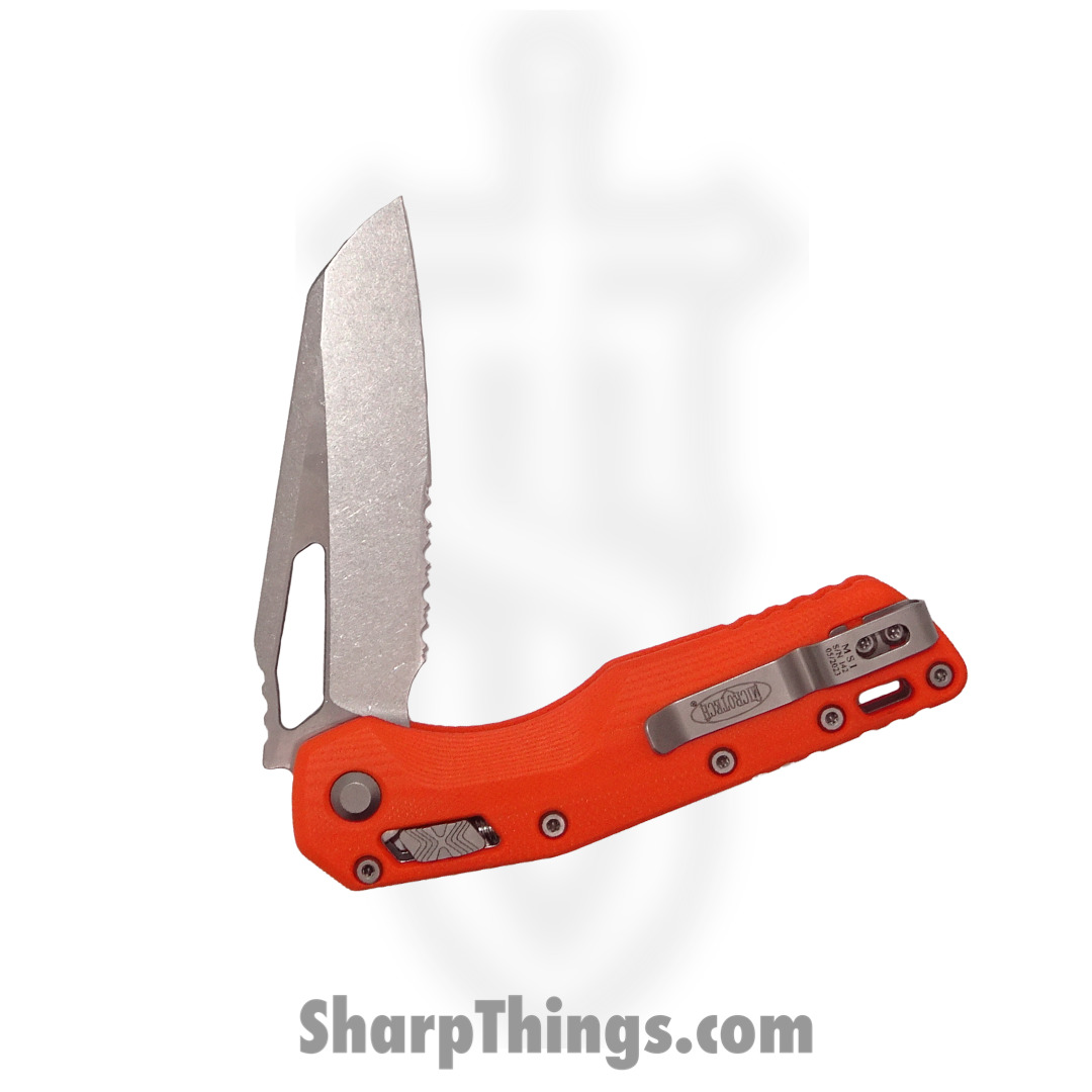 Microtech - 210-11GTOR - MSI RAM-LOK - Folding Knife - 210-11GTOR MSI RAM-LOK Folding Knife - G10 - Orange - Image 4
