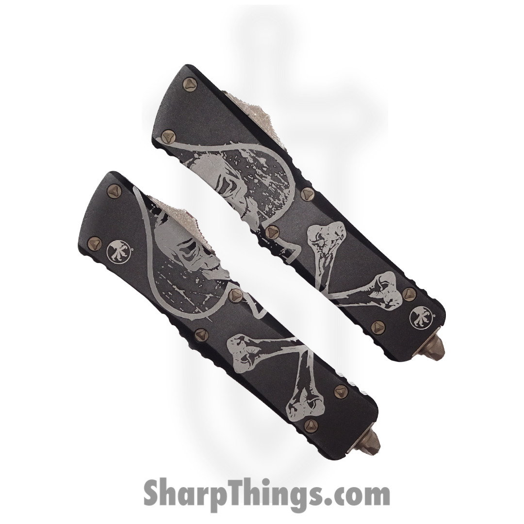 Microtech - 219-13SETDCS - Combat Troodon Death Card Hellhound and Warhound Knife Set - Apocalyptic Bronze and Black - Image 3