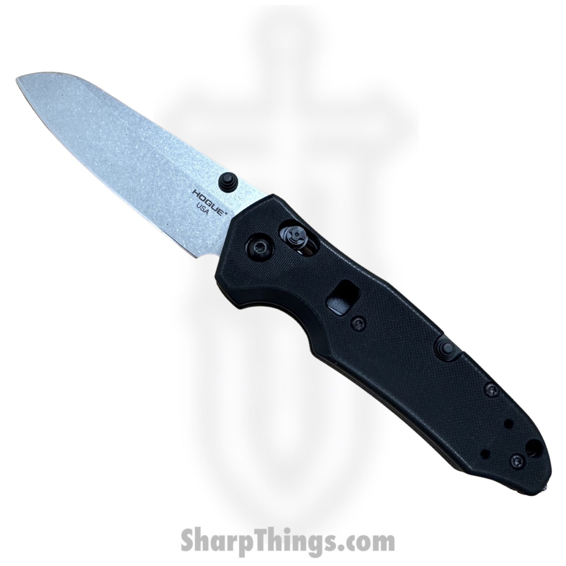 Hogue - 34776 - Trauma First Response Folder - Stonewash N680 Sheepsfoot - G10 - Black