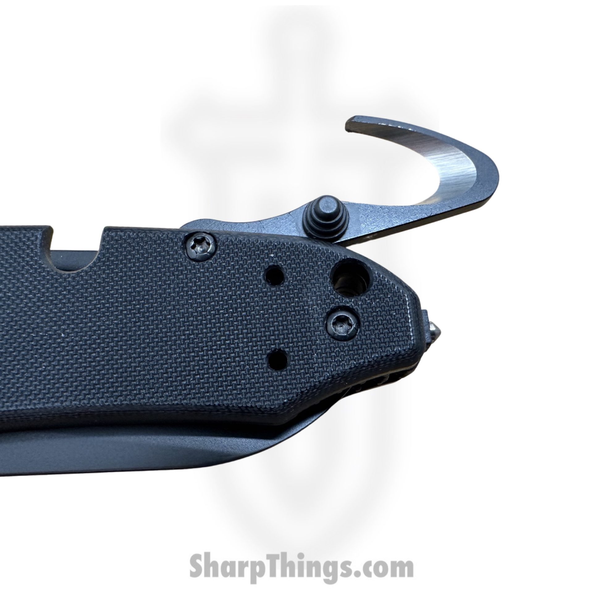 Hogue - 34776 - Trauma First Response Folder - Stonewash N680 Sheepsfoot - G10 - Black - Image 5