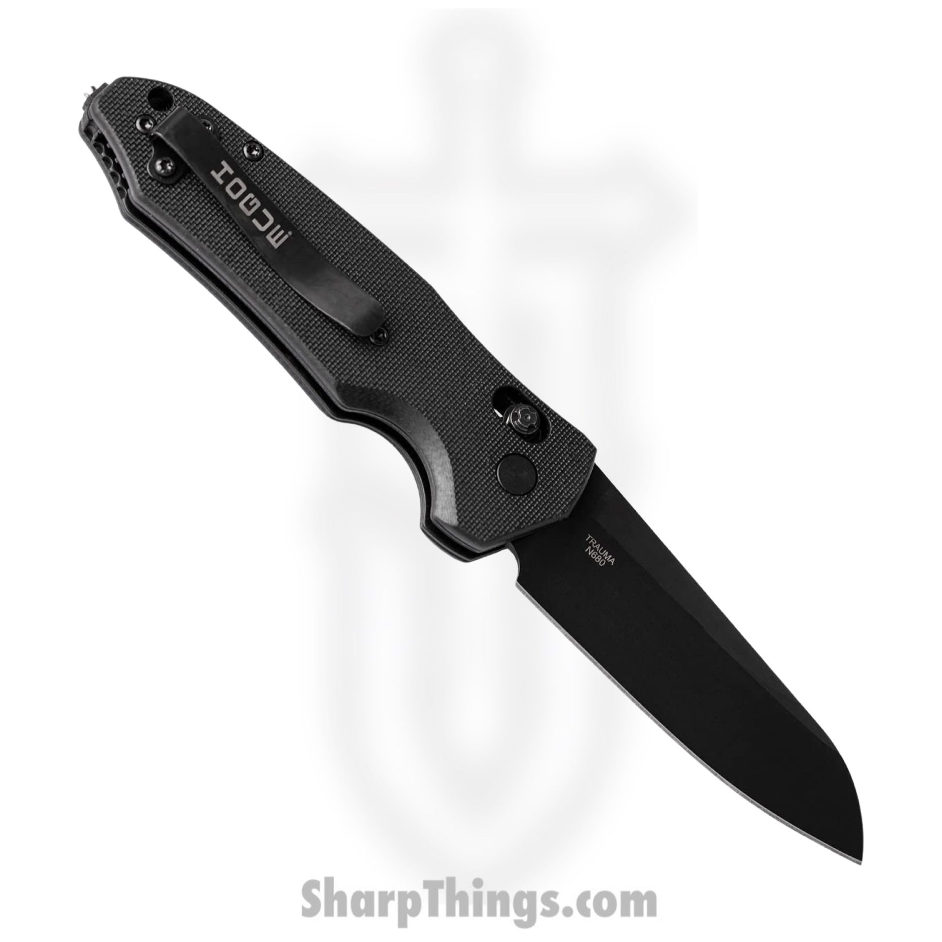Hogue - 34779 - Trauma First Response Folder - Cerakote N680 Sheepsfoot - G10 - Black - Image 4