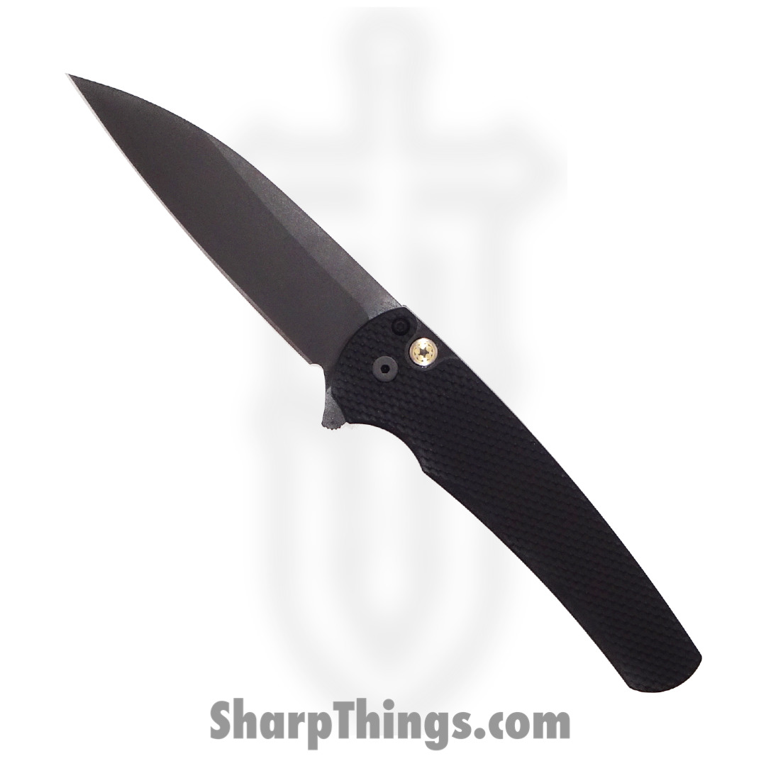PROTECH - 5306MALIBU - Malibu Blade Show 2023 Black Textured Mosaic - Magnacut DLC Black Wharncliffe - Aluminum - Textured Black
