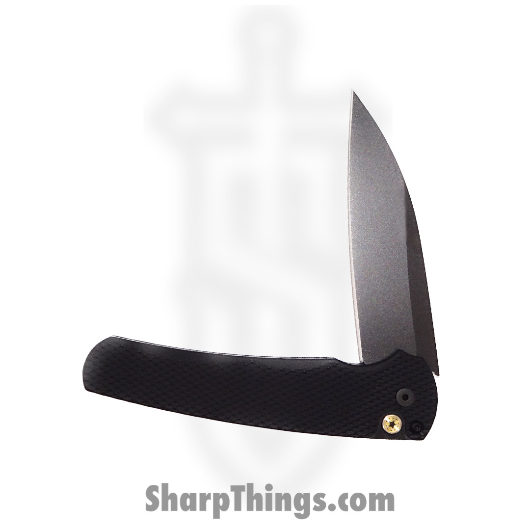 PROTECH - 5306MALIBU - Malibu Blade Show 2023 Black Textured Mosaic - Magnacut DLC Black Wharncliffe - Aluminum - Textured Black - Image 3