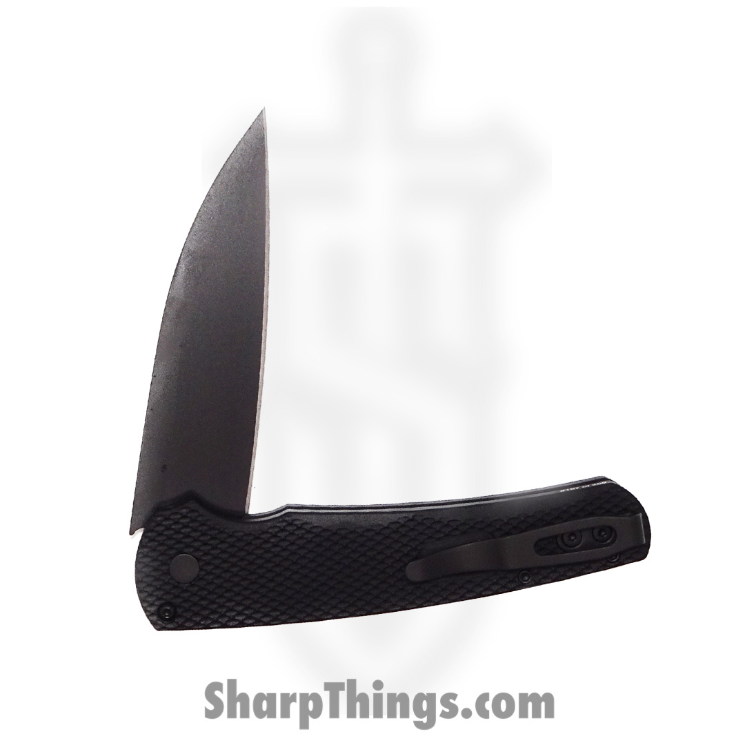 PROTECH - 5306MALIBU - Malibu Blade Show 2023 Black Textured Mosaic - Magnacut DLC Black Wharncliffe - Aluminum - Textured Black - Image 4