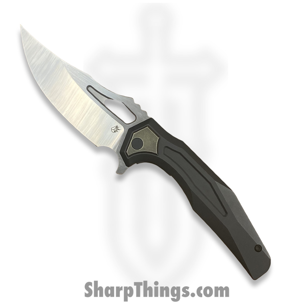 Arcane Design - ADCryptSATi - The Crypt - Folding Knife - M390 Satin Persian - 6AL4V Titanium - Black Gold