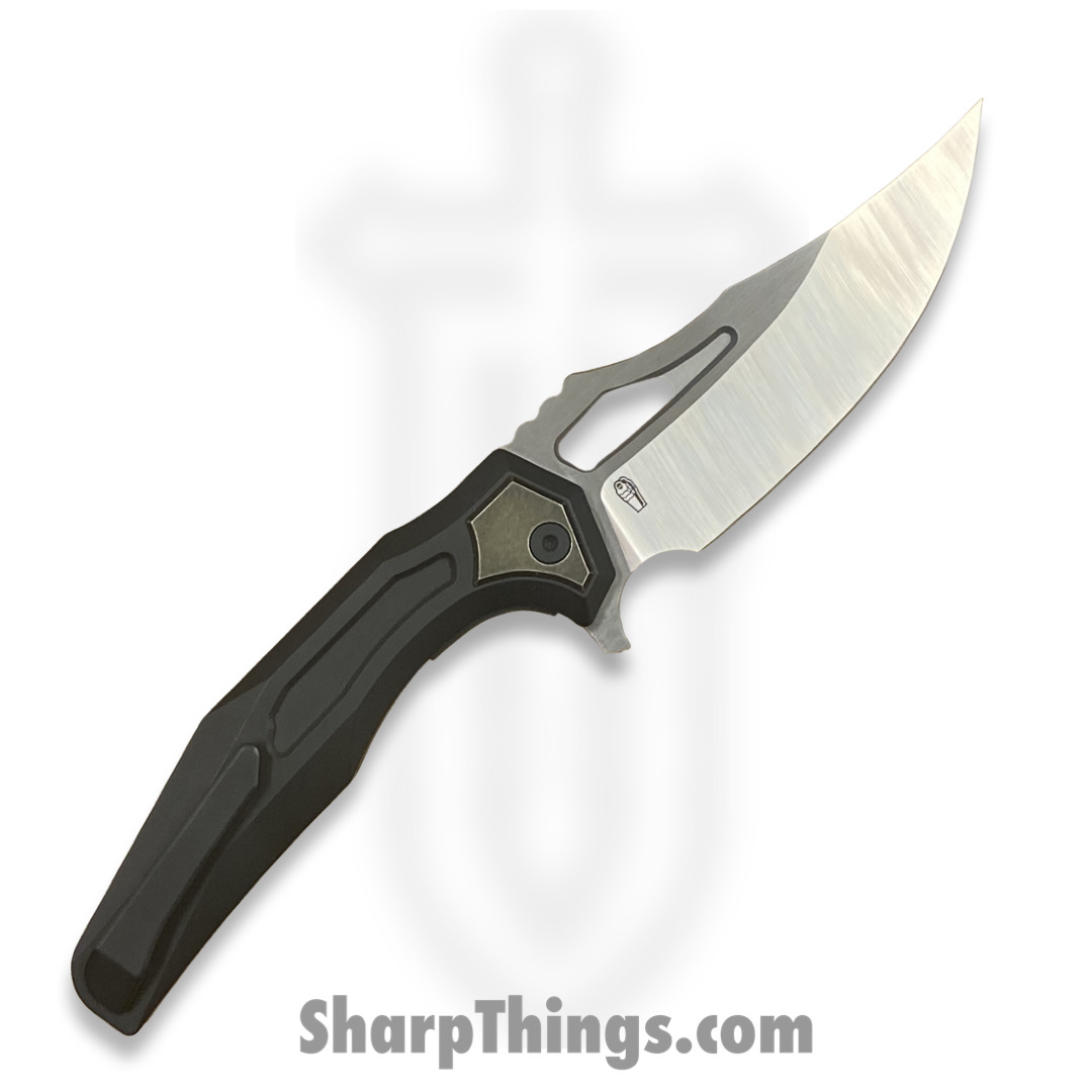 Arcane Design - ADCryptSATi - The Crypt - Folding Knife - M390 Satin Persian - 6AL4V Titanium - Black Gold - Image 2