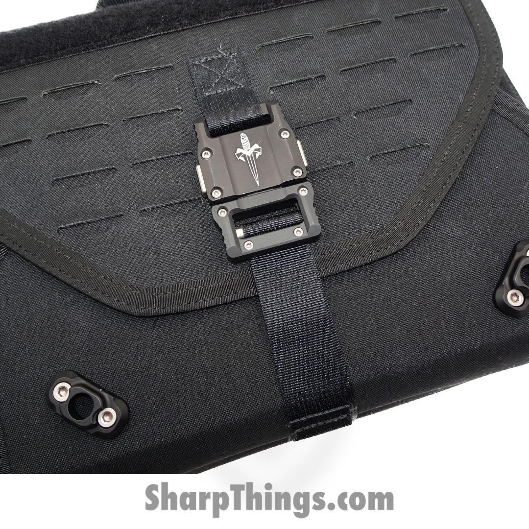 Microtech - AMF-BLK - Marfione Accessory Management Folder Knife Bag - Holds 12 - Black - Image 8