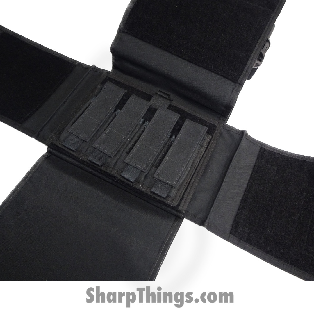 Microtech - AMF-BLK - Marfione Accessory Management Folder Knife Bag - Holds 12 - Black - Image 5