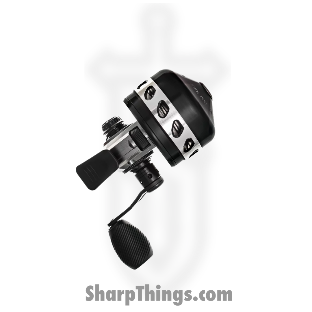 BALLISTA - BAL-RE-02 - BL33 Spincast Reel - Aluminum Alloy and Stainless Steel - Rubber - Black and Stainless - Image 2