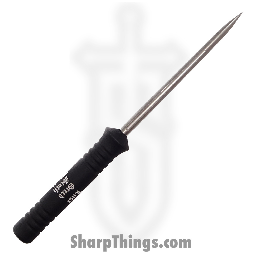 Bastinelli Creations - BC-23-BK - Ice Scream Ice Pick - Fixed Blade Knife - Satin HDL420 - 7 Deadly Sins Aluminum - Black - Image 2