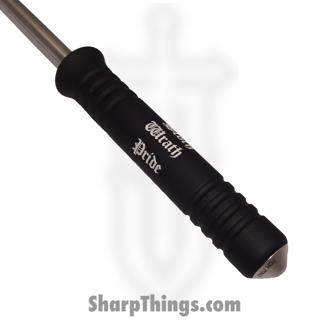Bastinelli Creations - BC-23-BK - Ice Scream Ice Pick - Fixed Blade Knife - Satin HDL420 - 7 Deadly Sins Aluminum - Black - Image 3