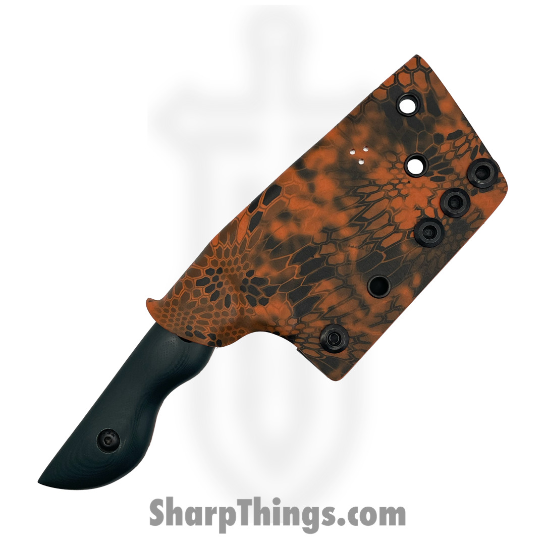 Cave Blades - CBSamSAg10 - Samaritan - Fixed Blade Knife - 154cm Satin Drop Point - G10 - Forrest Green - Image 3