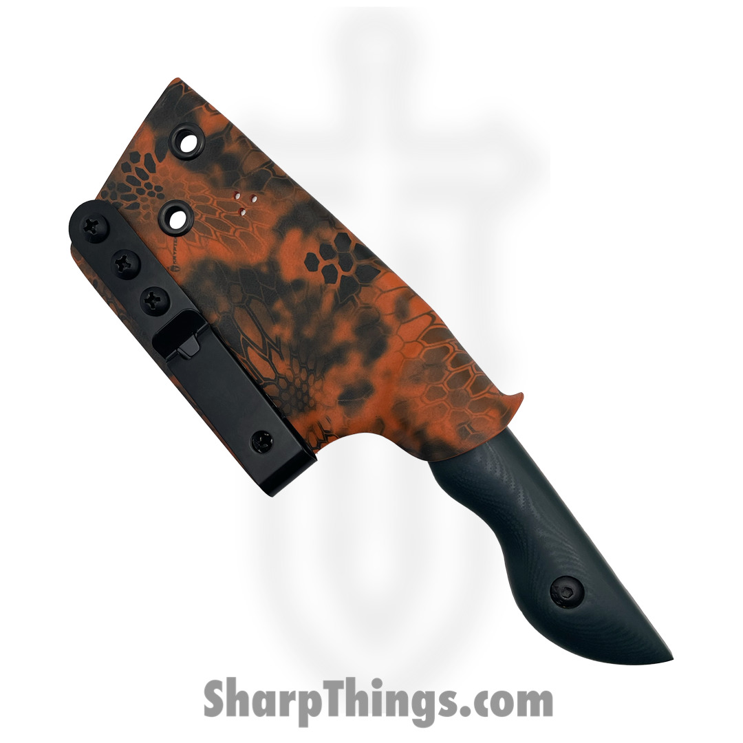 Cave Blades - CBSamSAg10 - Samaritan - Fixed Blade Knife - 154cm Satin Drop Point - G10 - Forrest Green - Image 4