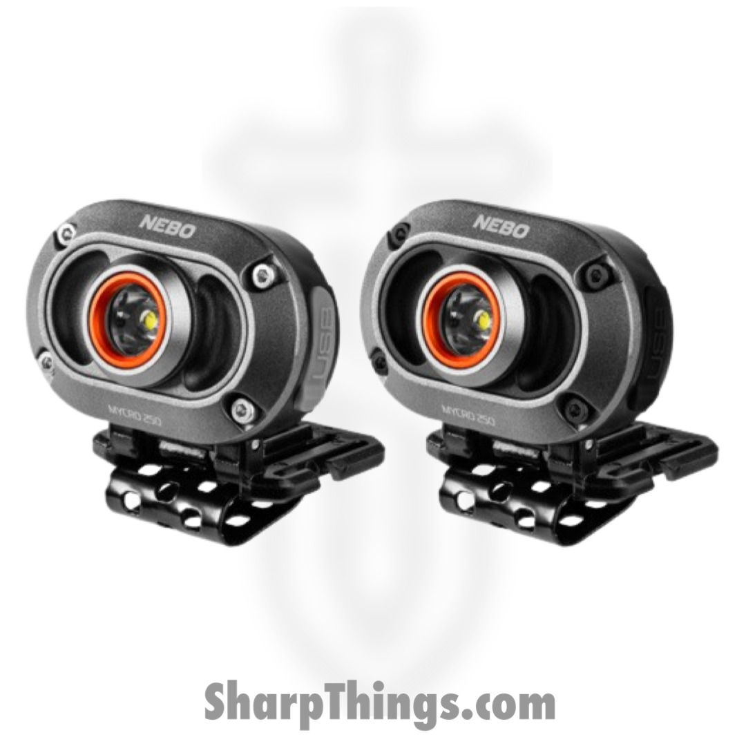 NEBO - NEB-HLP-1010 - MYCRO 250 - 2 Pack - 250 Lumen Flashlights