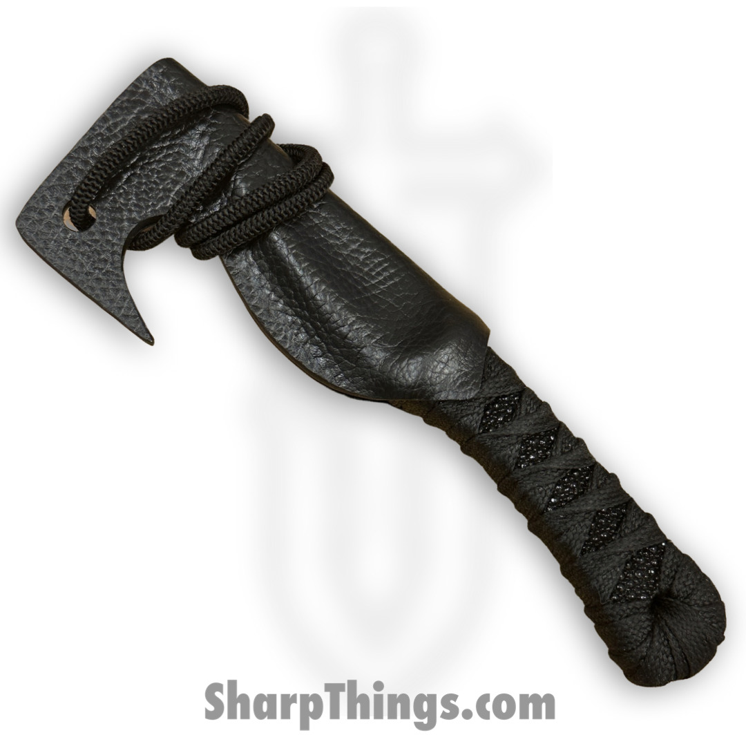 Revenant Corps - RCGKLLG01LG - Grackle Lager - Fixed Blade Knife - All G-10 - Tsukomaki and Rayskin Wrap - Yellow - Image 3