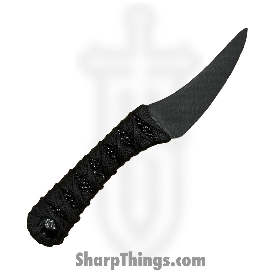 Revenant Corps - RCGTGKL01BK - Great Tailed Grackle - Fixed Blade Knife - All G-10 - Tsukomaki and Rayskin Wrap - Black - Image 2